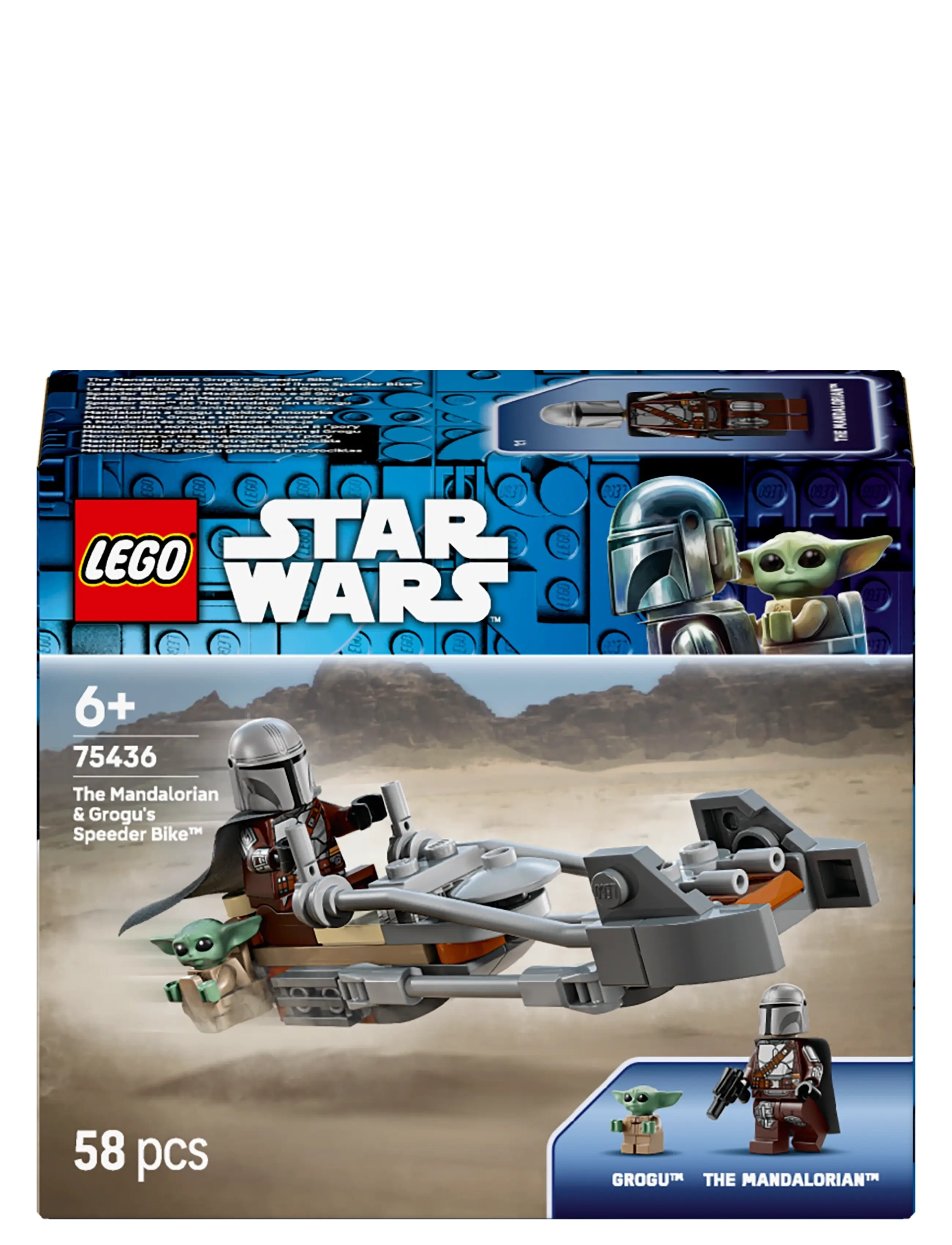 LEGO - Star The Mandalorian & Grogu’s Speeder 75436 - lego star wars™ - multi - 5