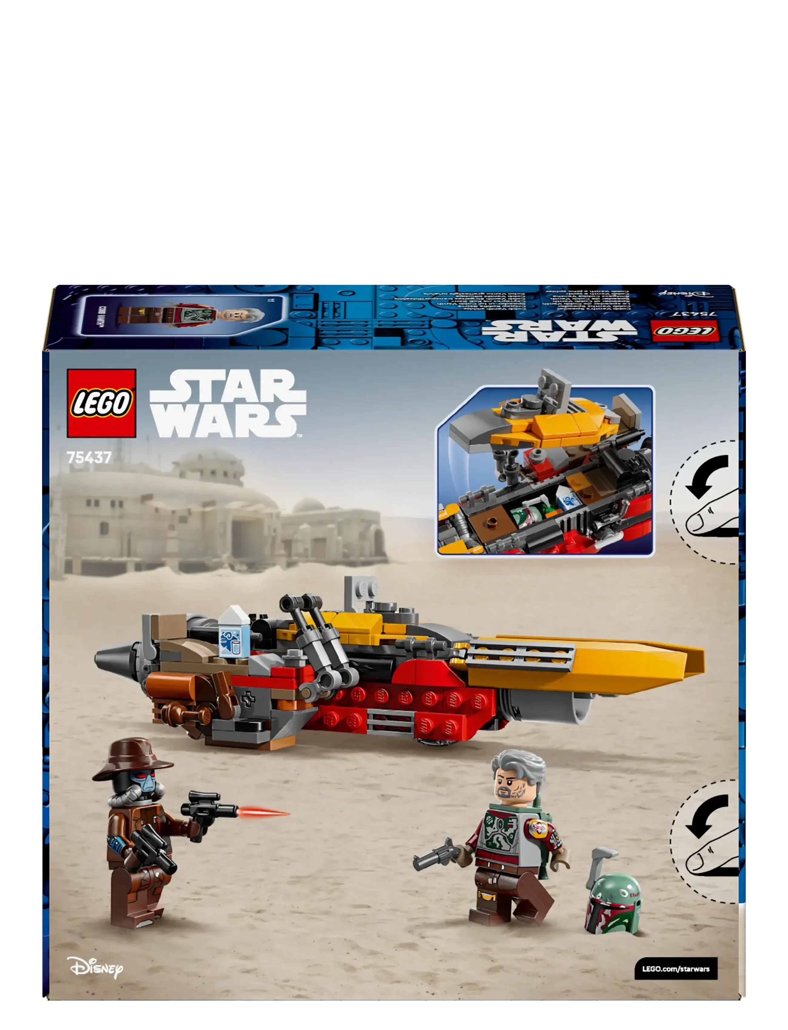 LEGO - Star Cobb Vanth’s Speeder Toy Building Set 75437 - lego star wars™ - multi - 5