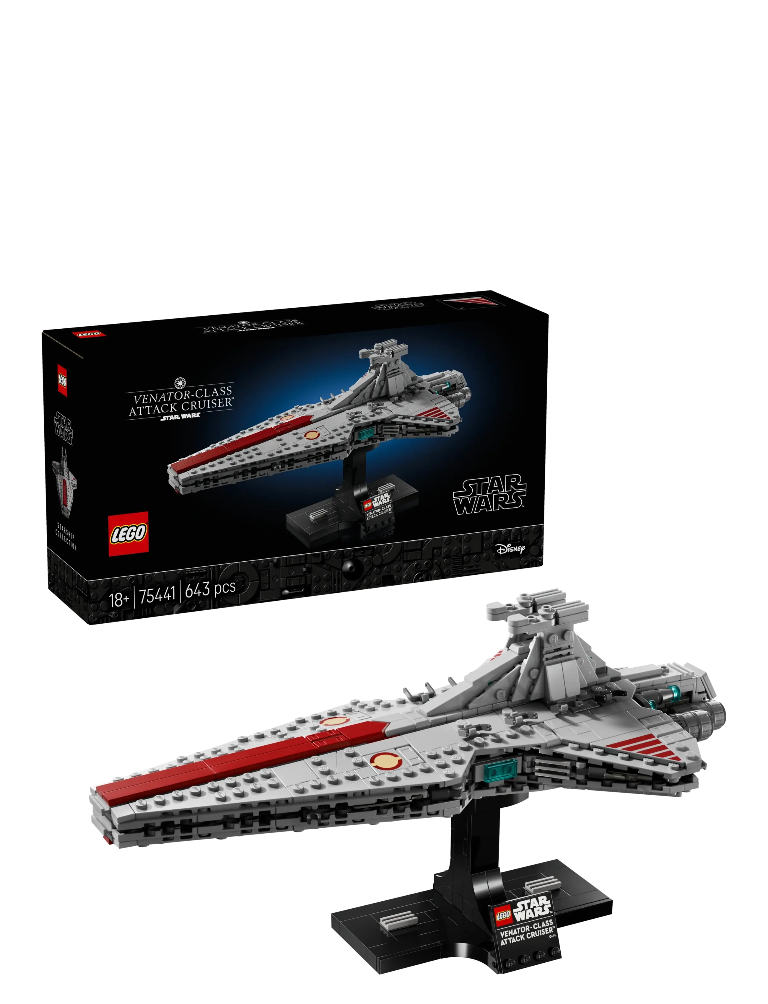 LEGO Star Venator-Class Attack Set 75441 - Weihnachtsgeschenke - MULTI / grey