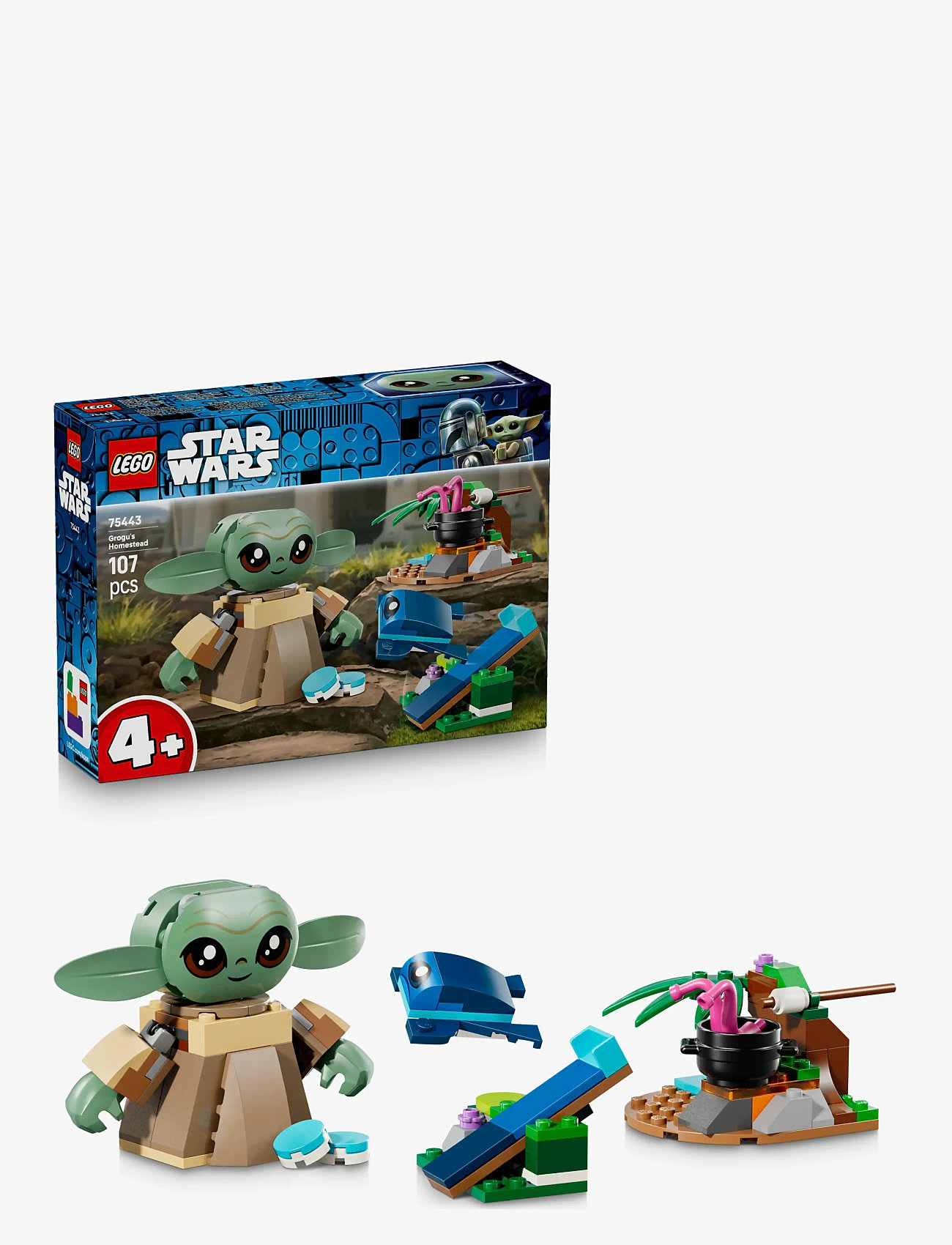 LEGO - Star Grogu’s Homestead Toy Building Set 75443 - lego star wars™ - multi - 0