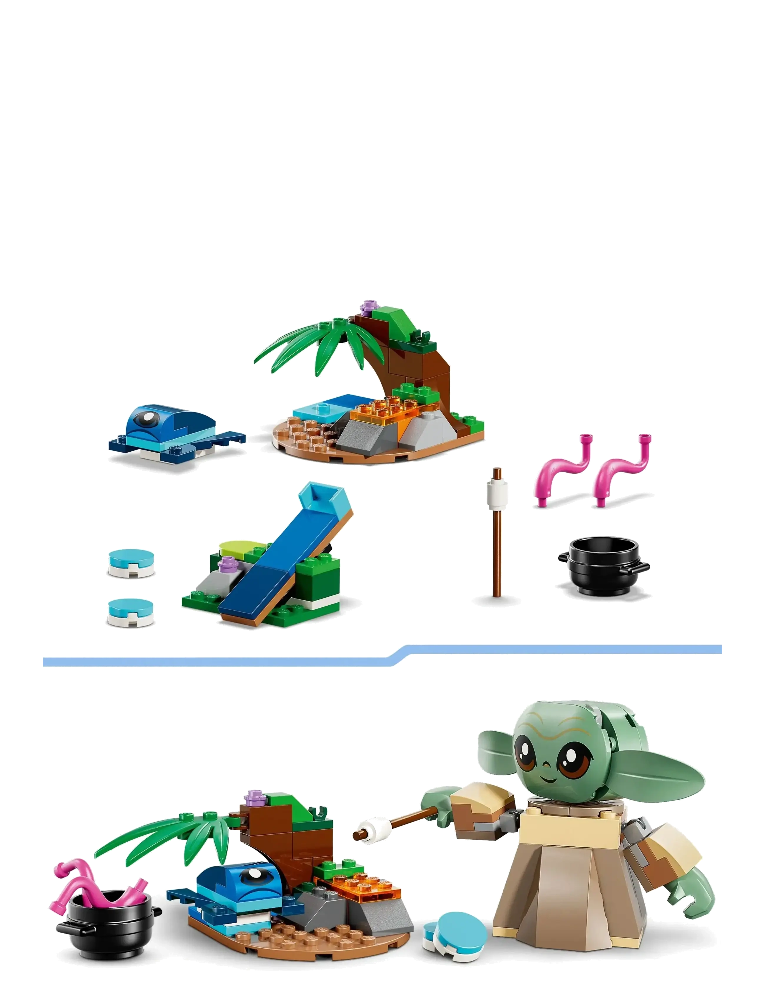 LEGO - Star Grogu’s Homestead Toy Building Set 75443 - lego star wars™ - multi - 4
