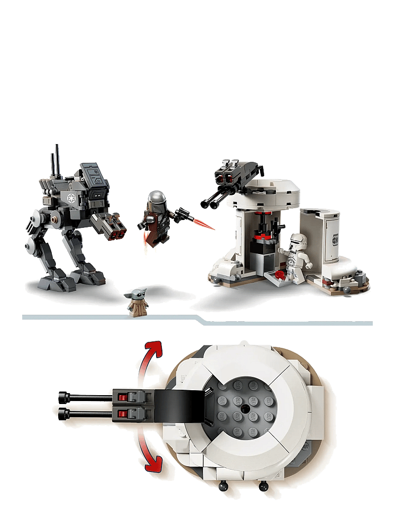 LEGO - Star AT-Attack Toy Building Set 75444 - lego star wars™ - multi - 3