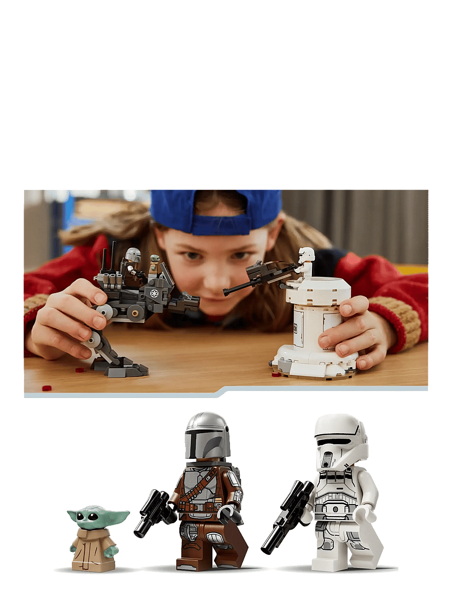 LEGO - Star AT-Attack Toy Building Set 75444 - lego star wars™ - multi - 4