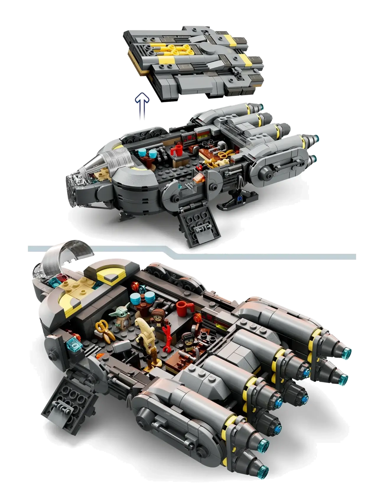 LEGO - Star Anzellan Starship Toy Building Set 75445 - lego star wars™ - multi - 3