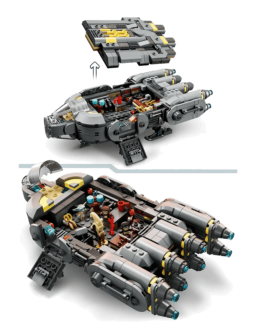 LEGO - Star Anzellan Starship Toy Building Set 75445 - lego star wars™ - multi - 3