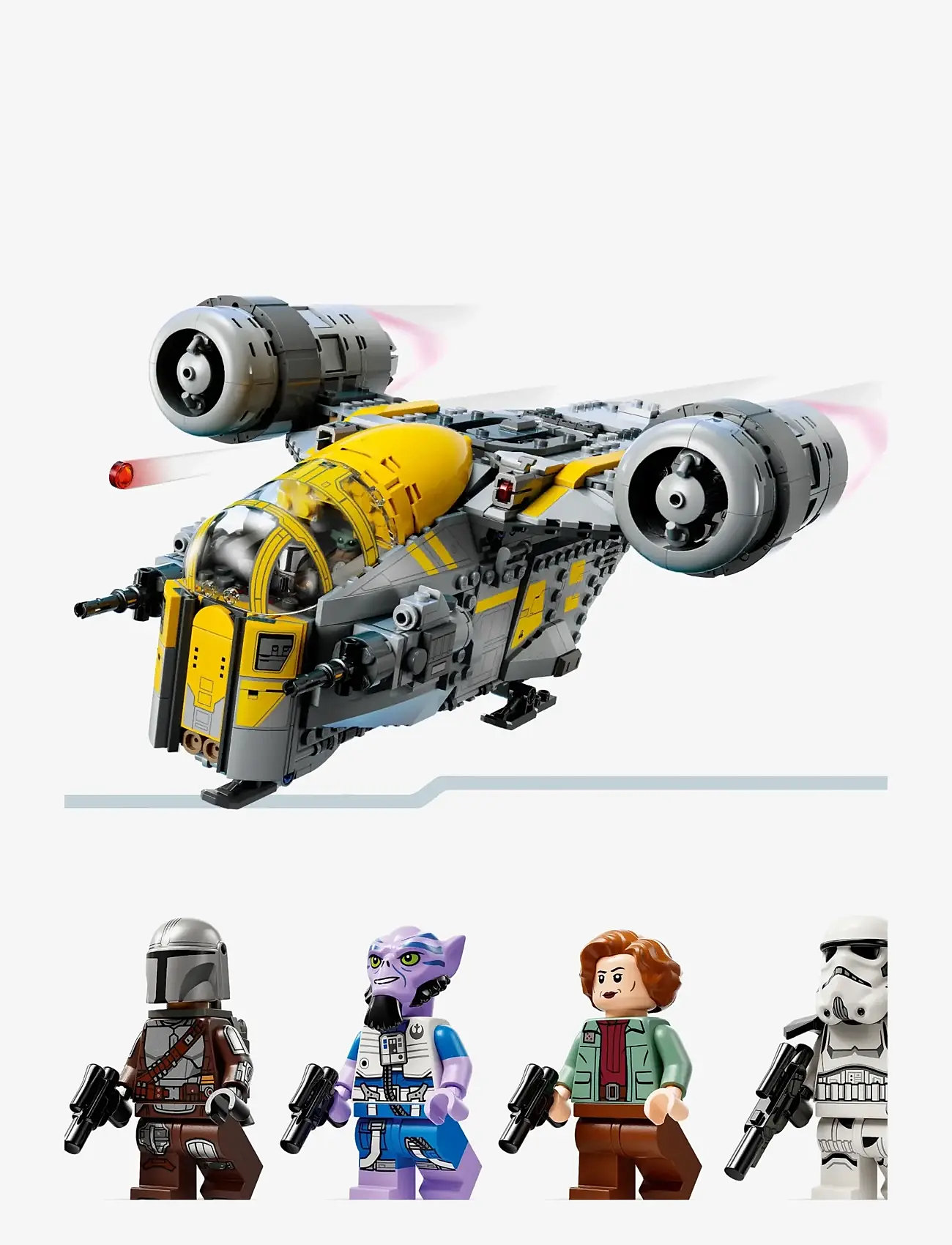 LEGO - Star The Razor Vehicle Building Toy 75447 - lego star wars™ - multi - 4