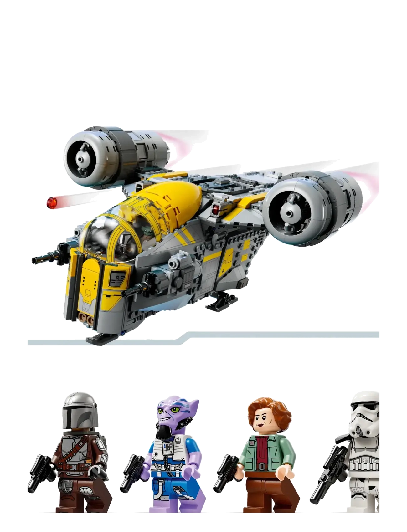 LEGO - Star The Razor Vehicle Building Toy 75447 - lego star wars™ - multi - 4