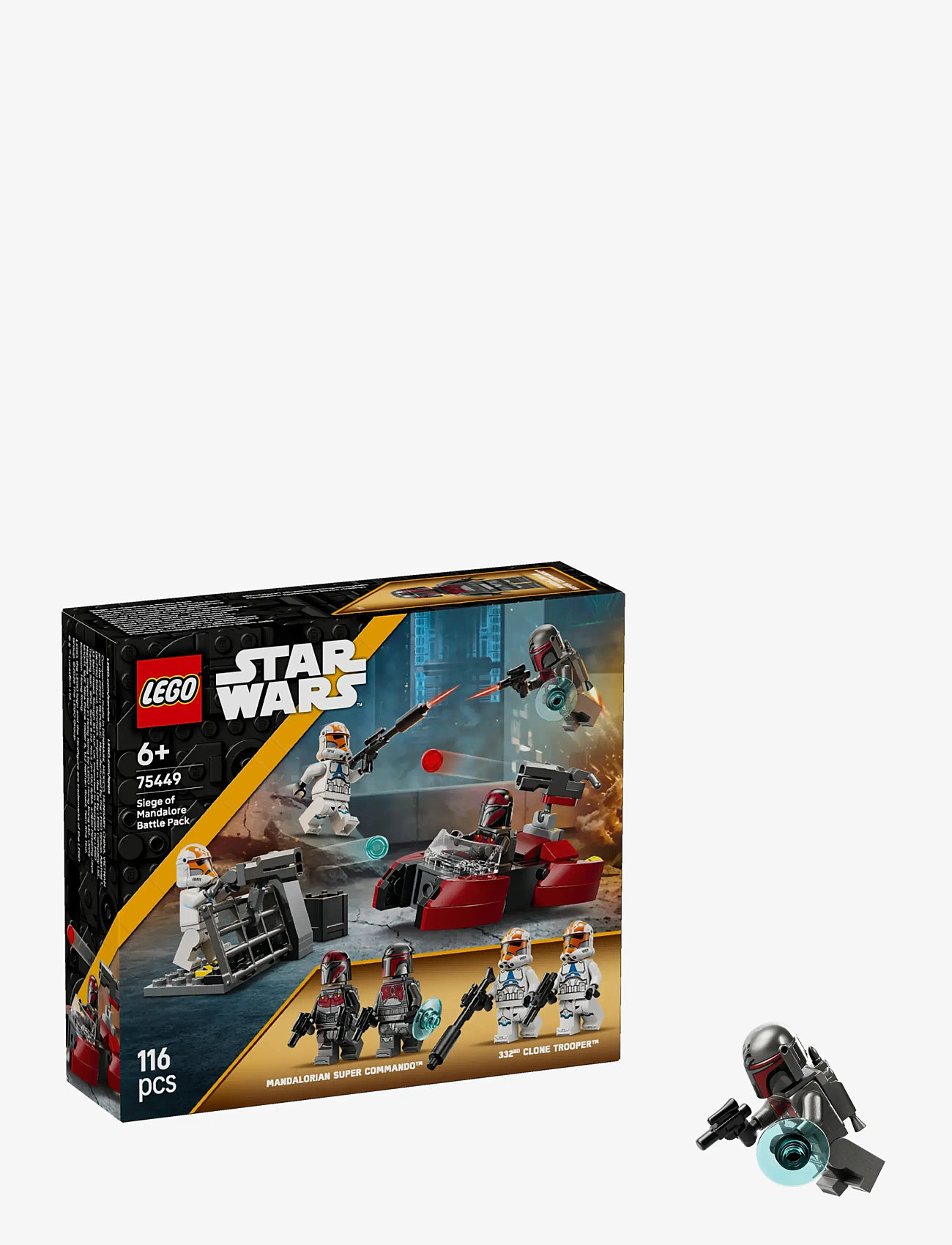 LEGO - Star Siege of Mandalore Battle Pack Set 75449 - lego star wars™ - multi - 0