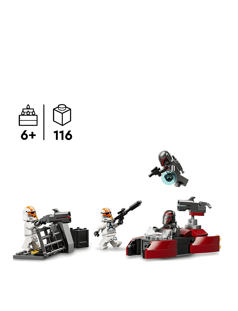LEGO - Star Siege of Mandalore Battle Pack Set 75449 - lego star wars™ - multi - 1