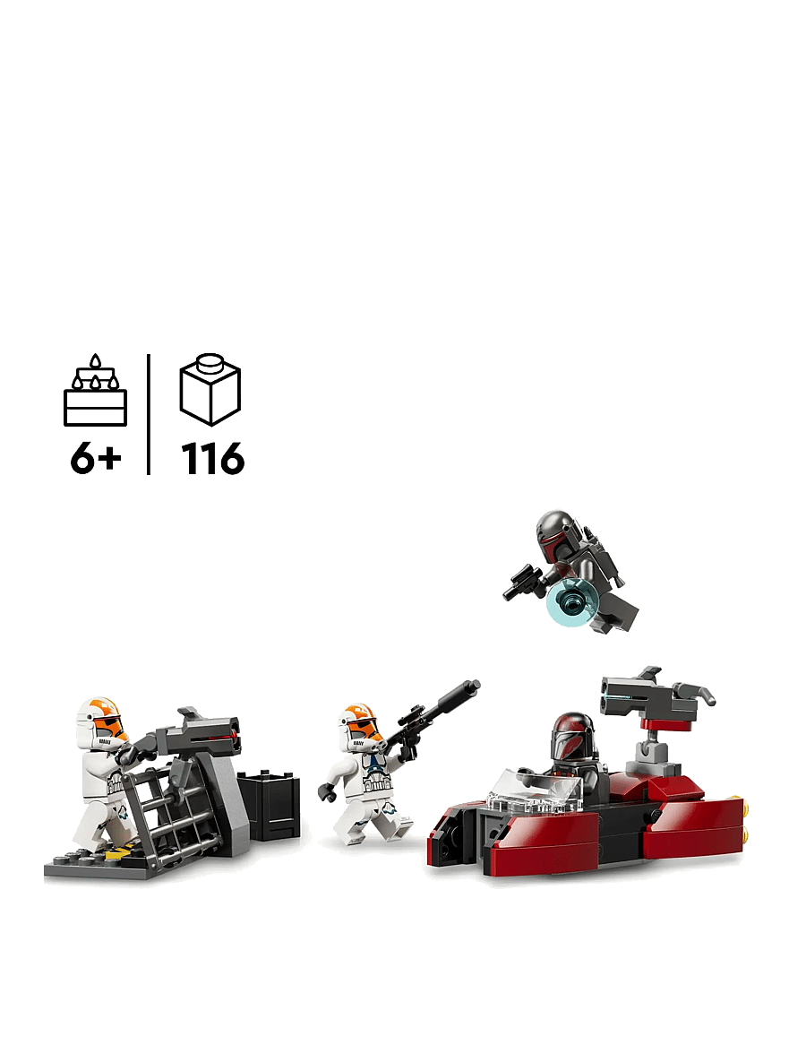 LEGO - Star Siege of Mandalore Battle Pack Set 75449 - lego star wars™ - multi - 1