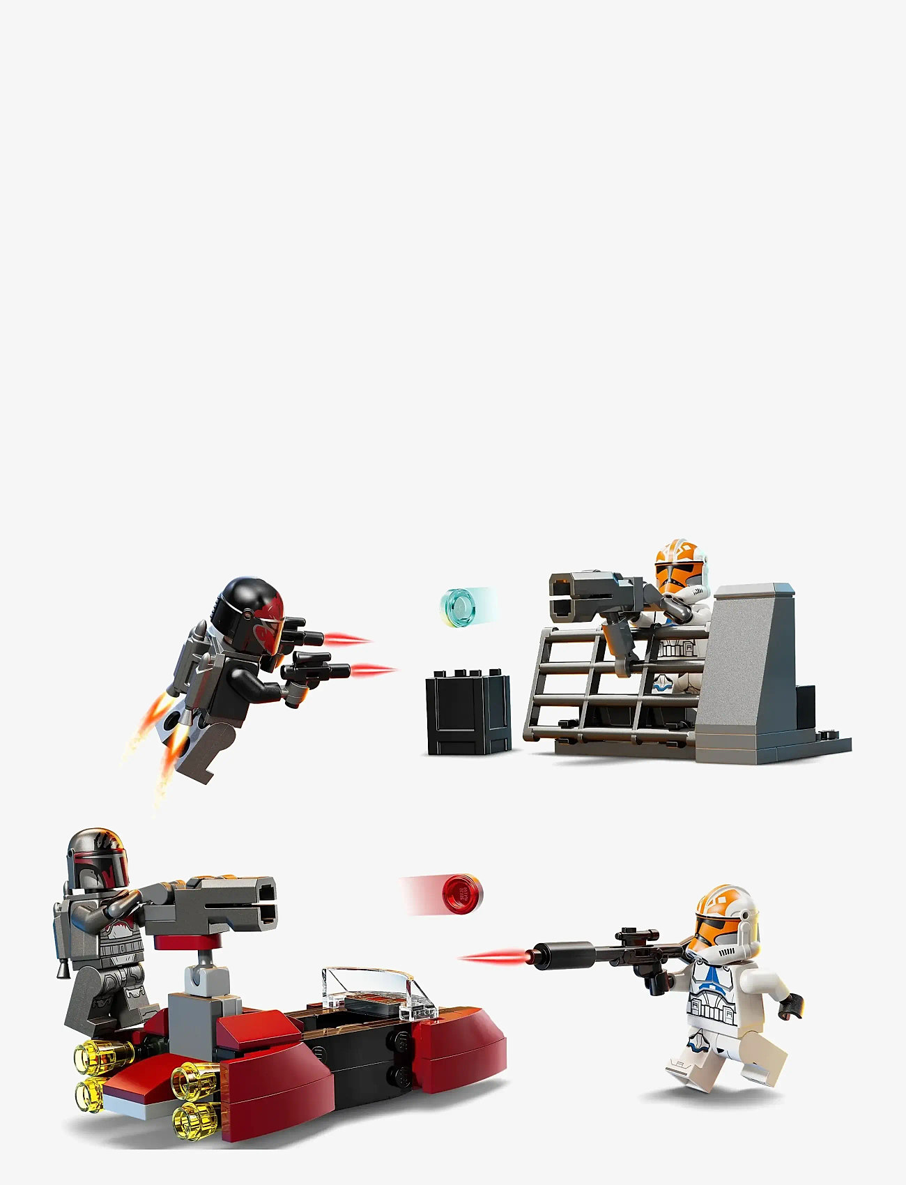 LEGO - Star Siege of Mandalore Battle Pack Set 75449 - lego star wars™ - multi - 3