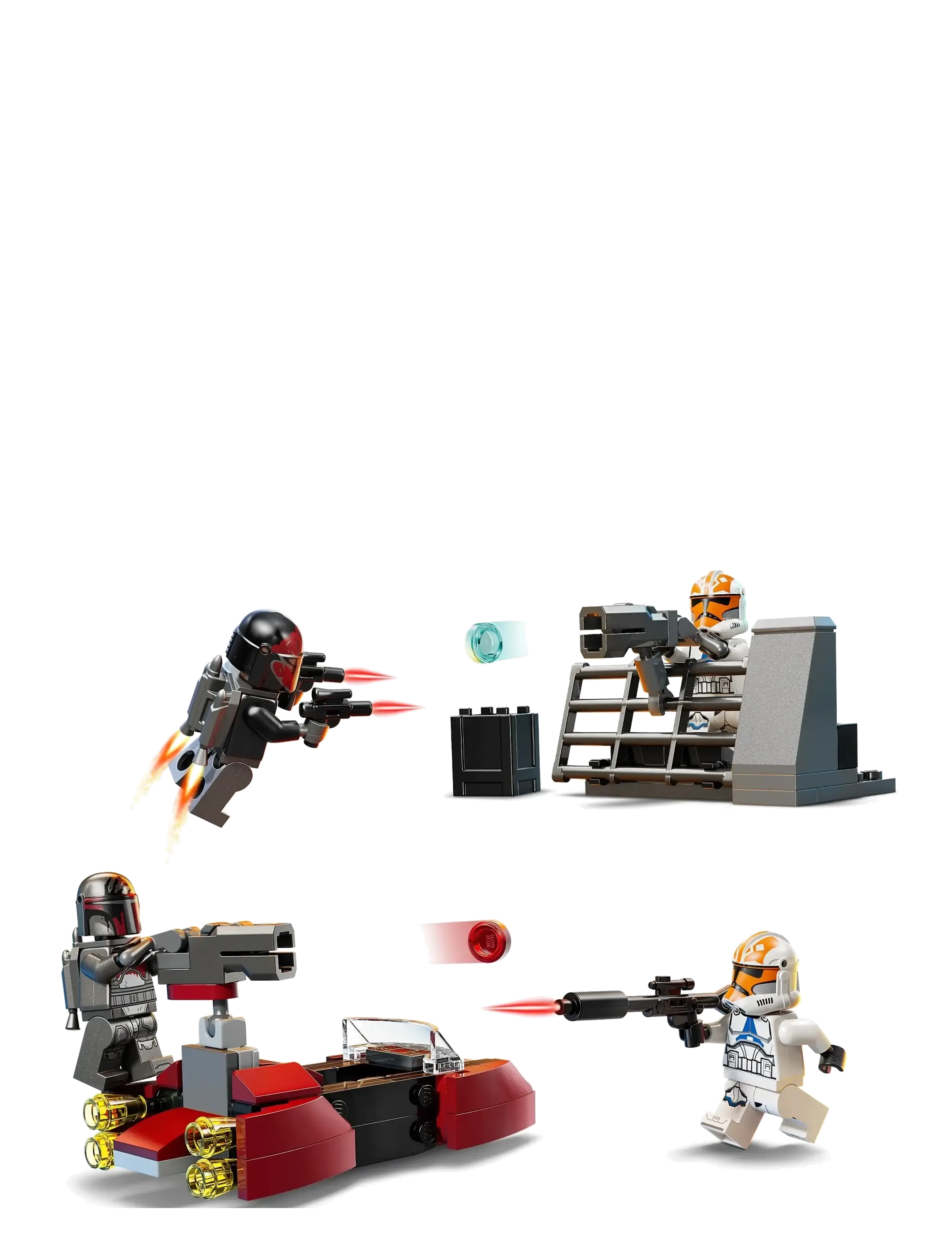 LEGO - Battle Pack med belejringen af Mandalore 75449 - lego star wars™ - multi - 3