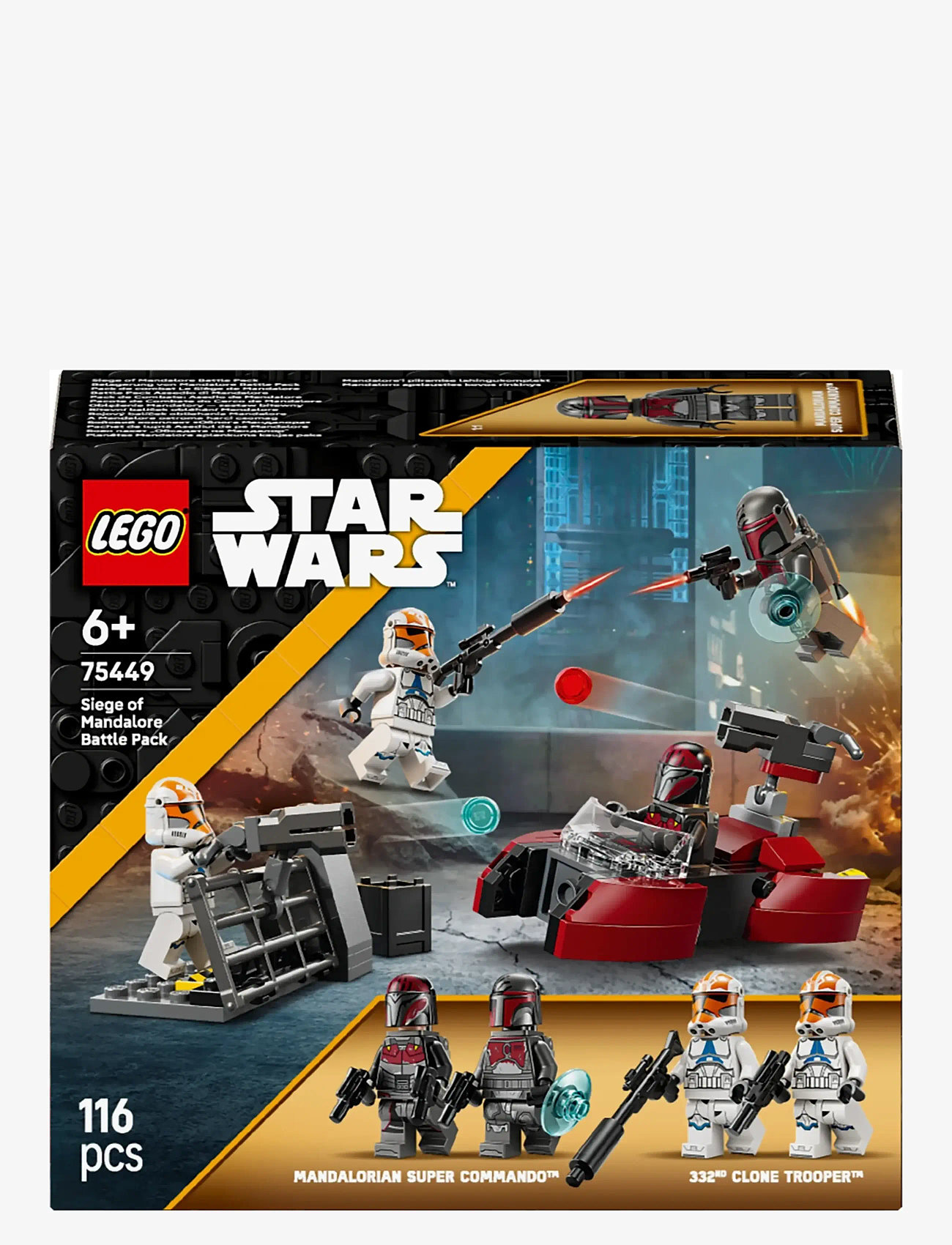 LEGO - Star Siege of Mandalore Battle Pack Set 75449 - lego star wars™ - multi - 5