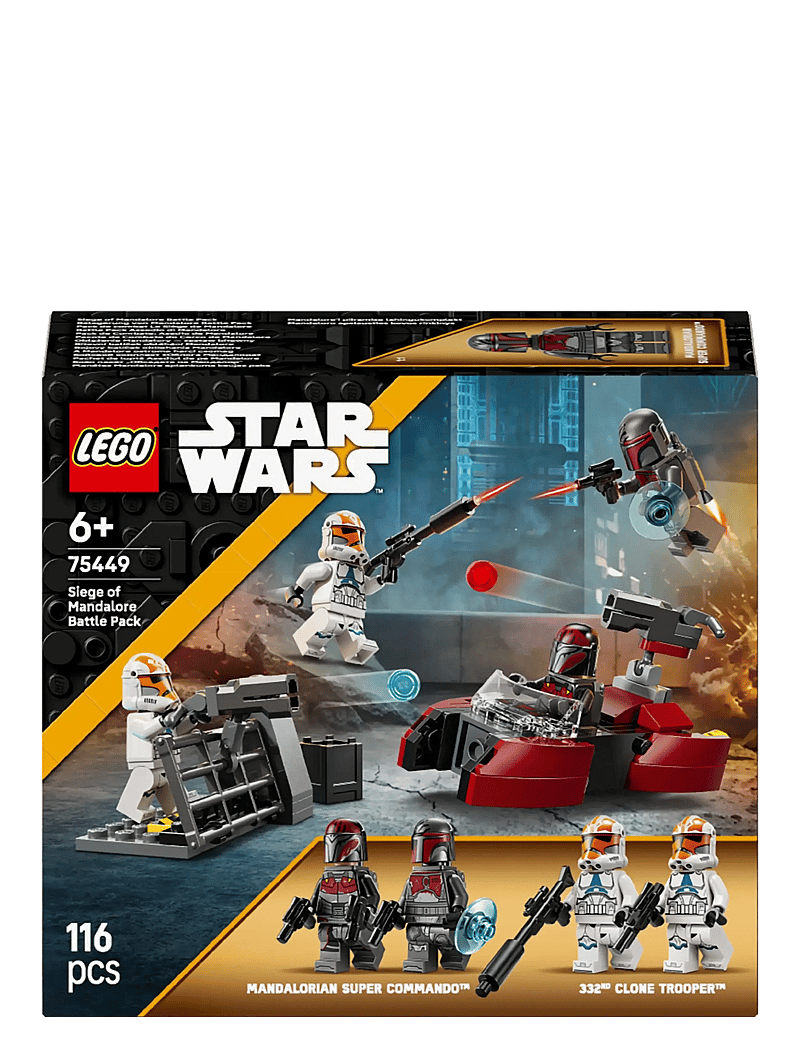 LEGO - Star Siege of Mandalore Battle Pack Set 75449 - lego star wars™ - multi - 5