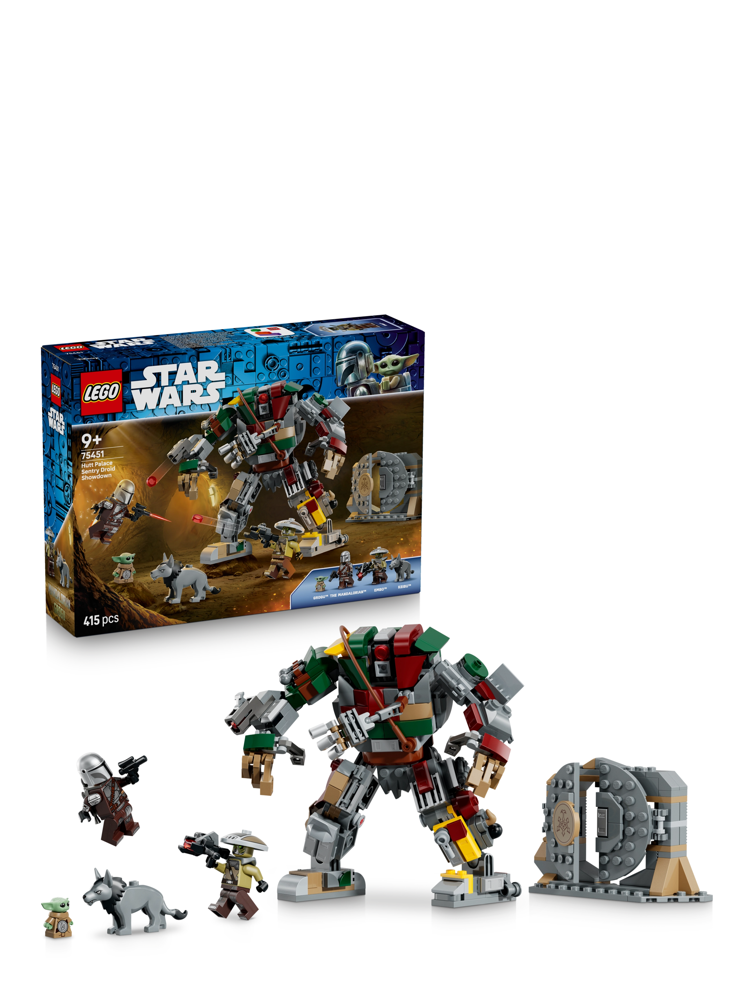 LEGO Star Hutt Palace Sentry Droid Showdown Set 75451 - Disney - MULTI / multi