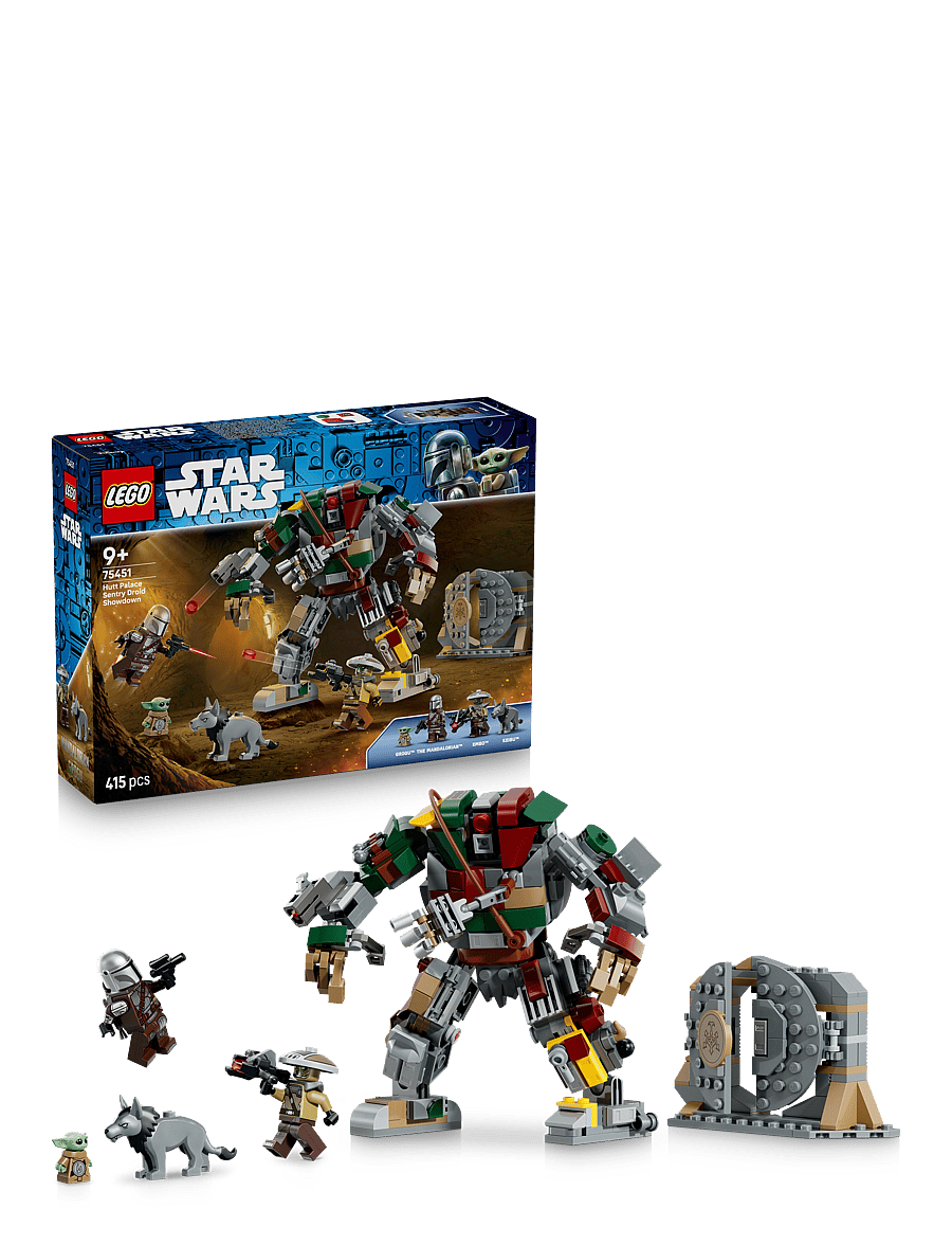 LEGO - Star Hutt Palace Sentry Droid Showdown Set 75451 - lego star wars™ - multi - 0