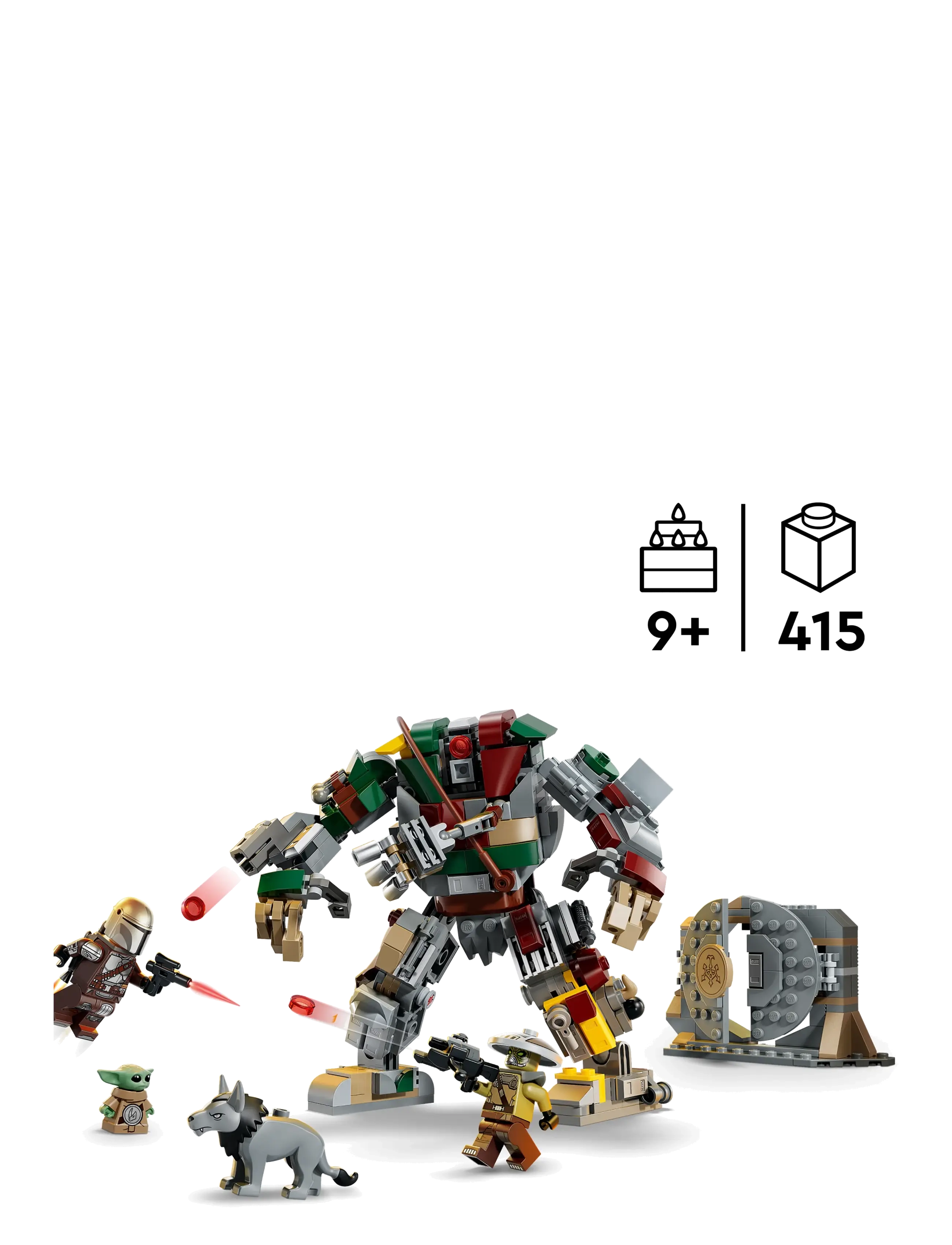 LEGO - Star Hutt Palace Sentry Droid Showdown Set 75451 - lego star wars™ - multi - 1