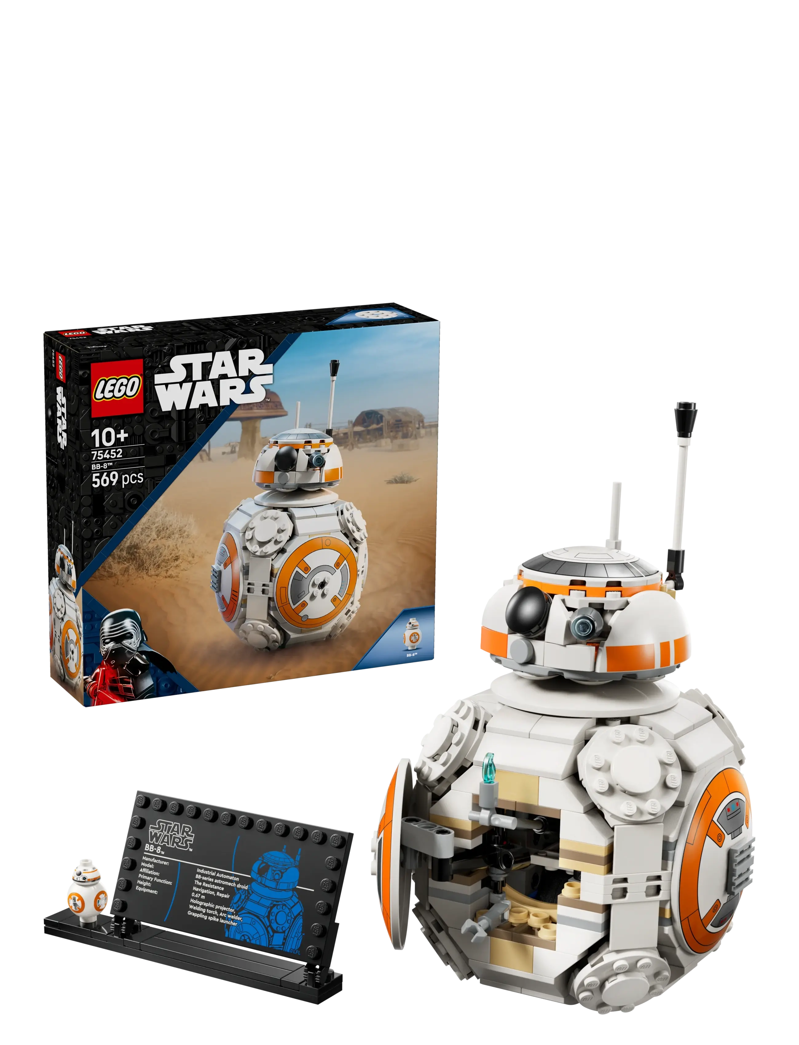 LEGO Star Wars 75452, Børn, Lego star Wars, Hvid, Str: ONE SIZE