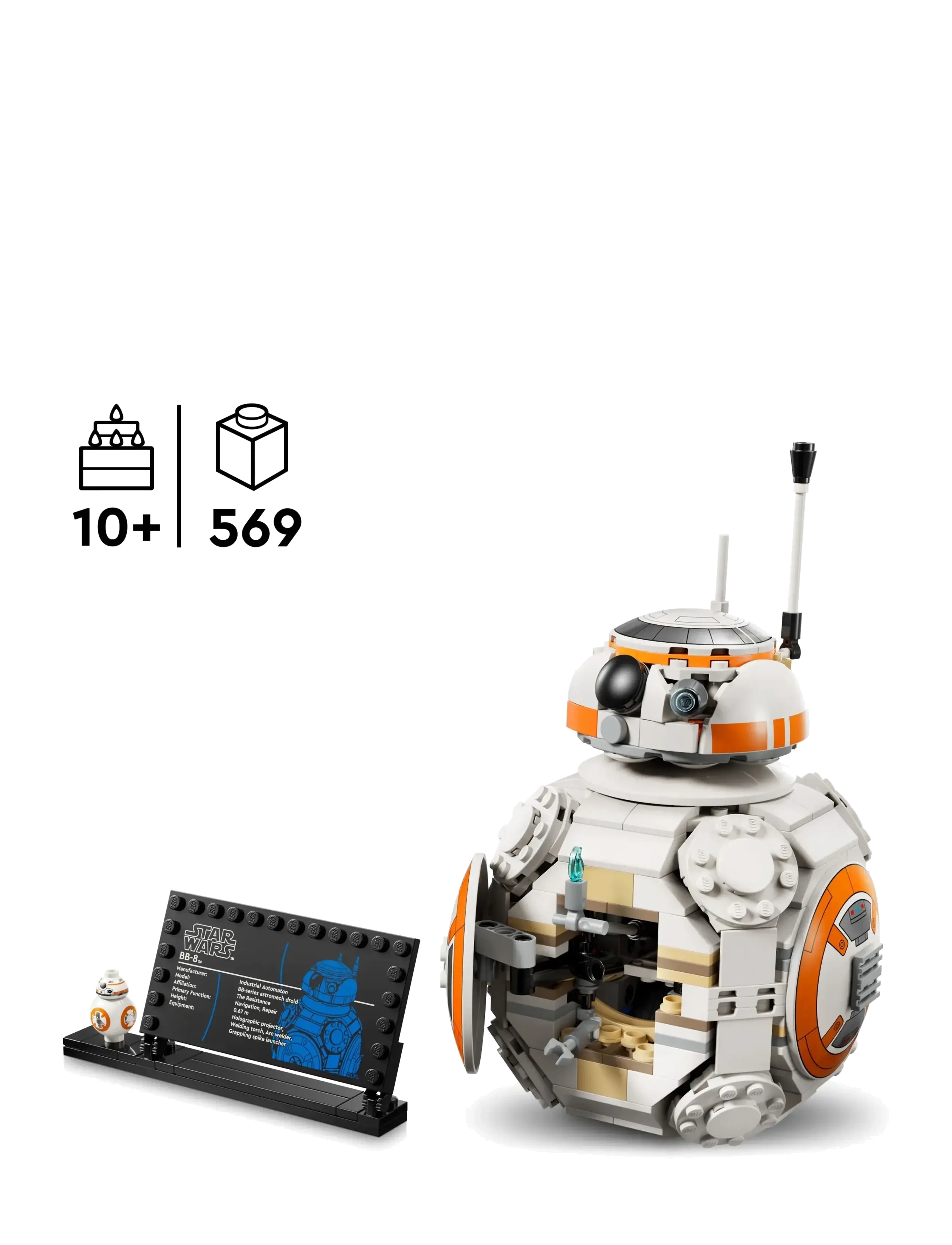 LEGO - Star BB-Astromech Droid Building Toy 75452 - lego star wars™ - multi - 1