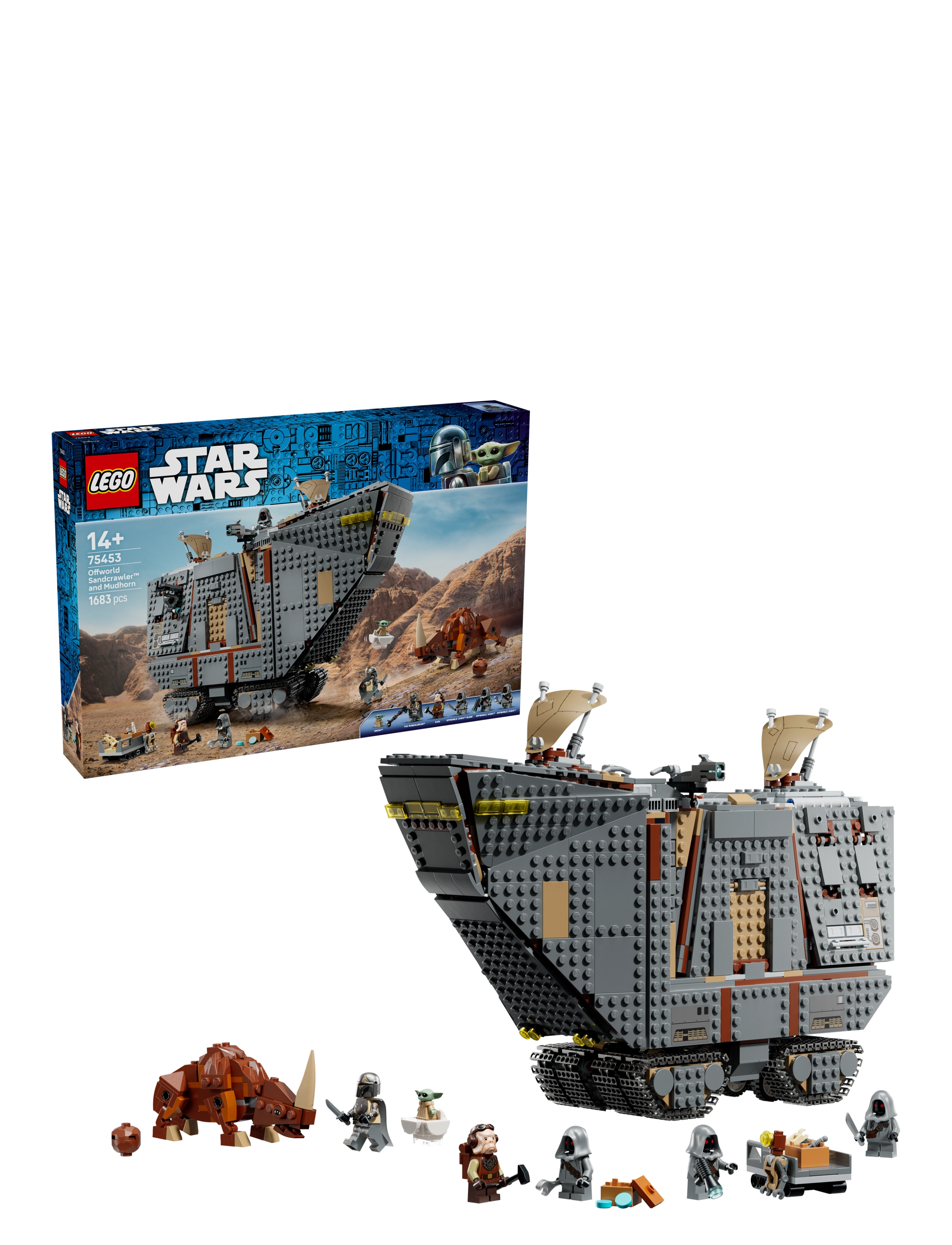 LEGO Offworld Sandcrawler™ and Mudhorn - Über 50€ - MULTI / grey