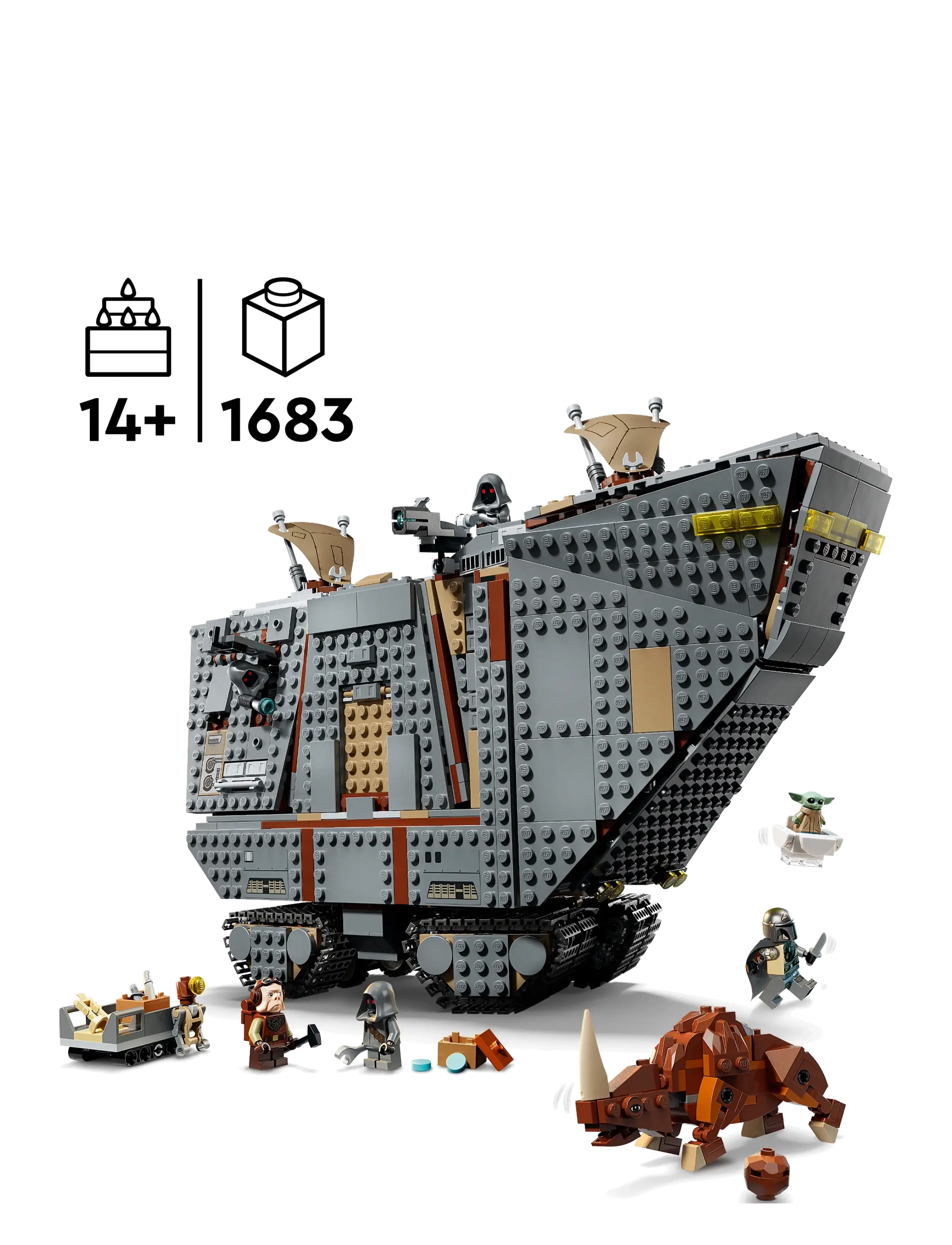 LEGO - Star Offworld and Mudhorn Set 75453 - multi - 1