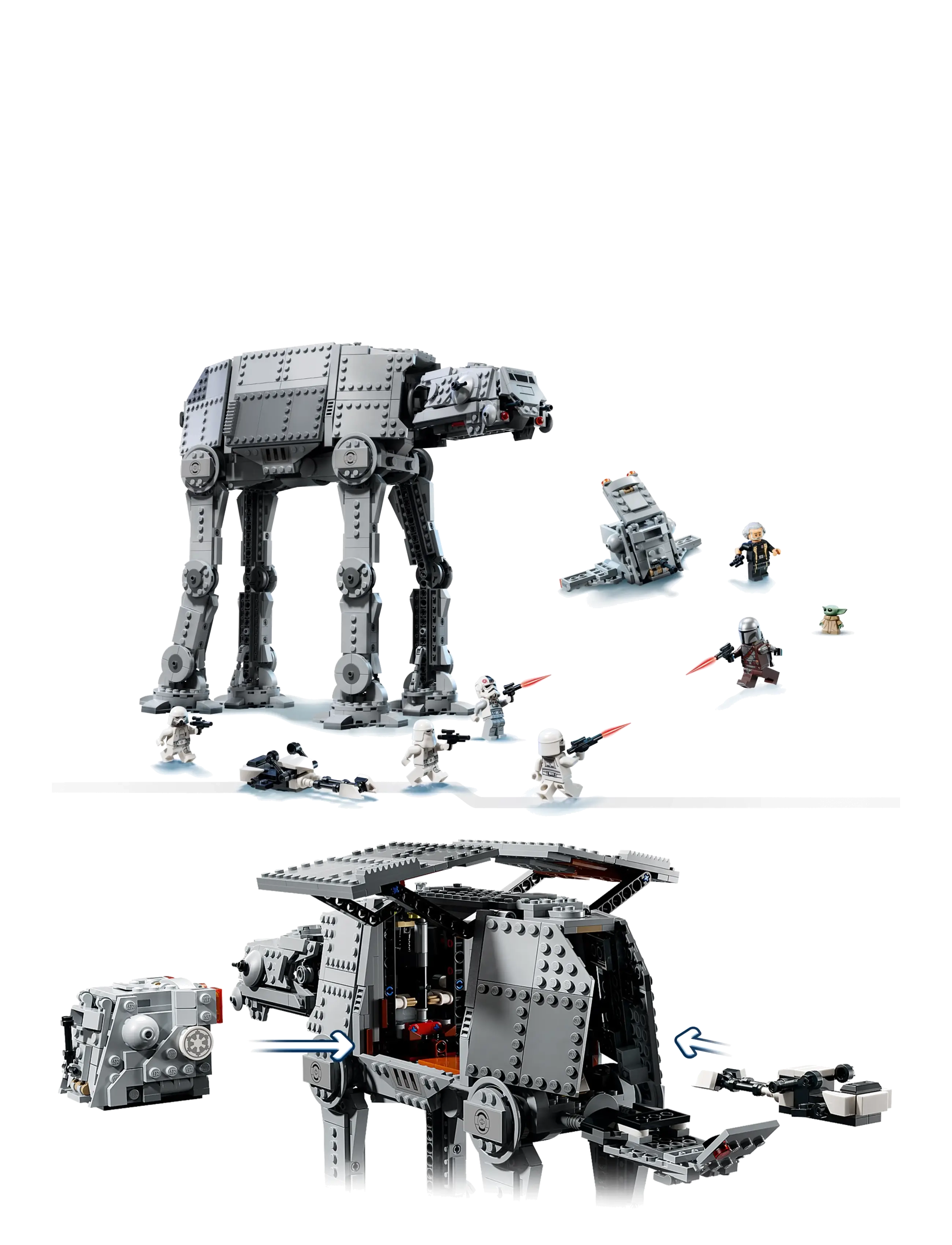 LEGO - Star Imperial Remnant AT-with INT-4 75454 - multi - 3