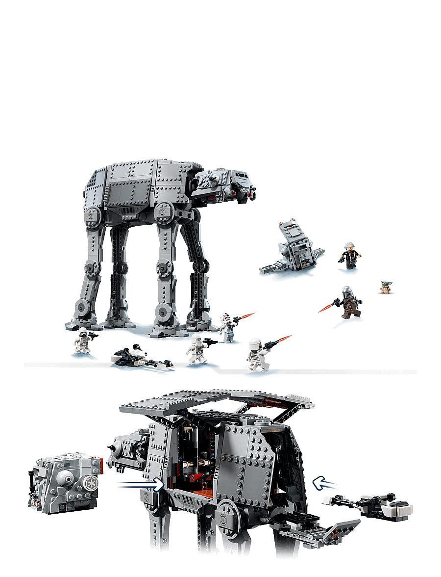 LEGO - Star Imperial Remnant AT-with INT-4 75454 - multi - 3