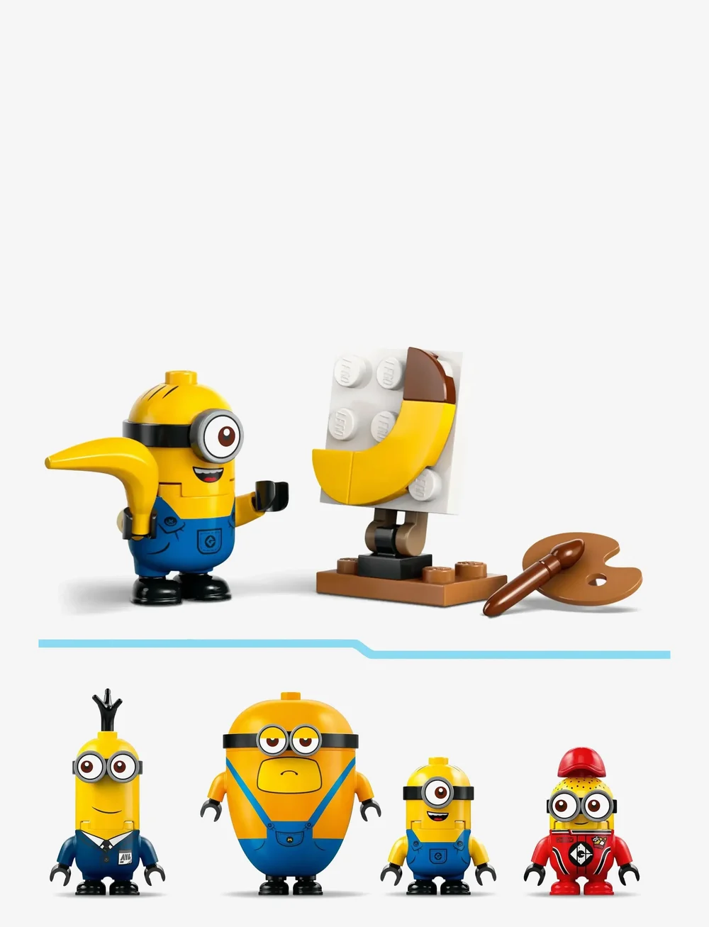 LEGO - Despicable Me 4 Minions and Banana Car Toy 75580 - lego minions - multi - 5