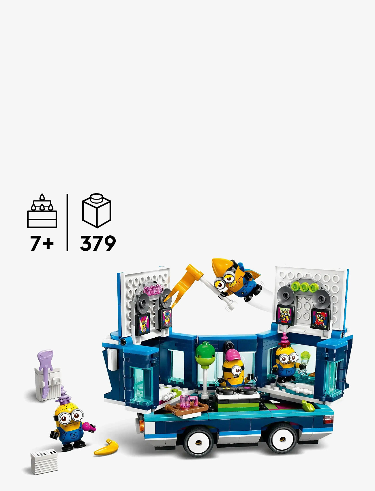 LEGO - Despicable Me 4 Minions’ Music Party Bus 75581 - kingitused alla 50€ - multi - 1