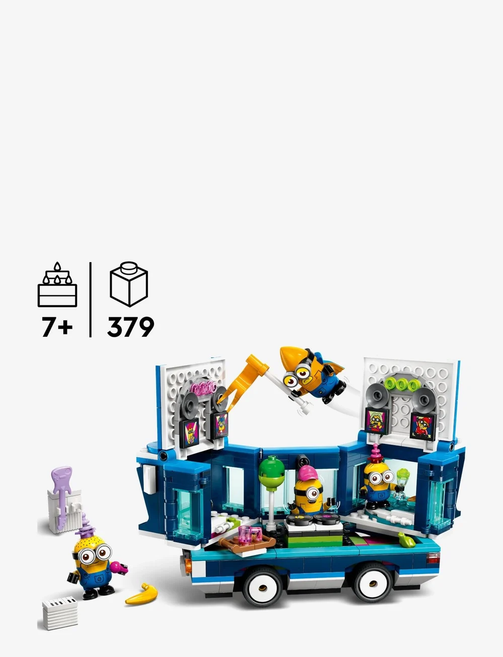 LEGO Despicable Me 4 Minions Music Party Bus 75581 LEGO Minions Boozt