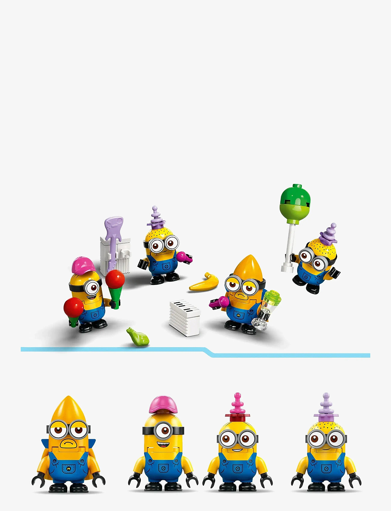 LEGO - Despicable Me 4 Minions’ Music Party Bus 75581 - kingitused alla 50€ - multi - 4