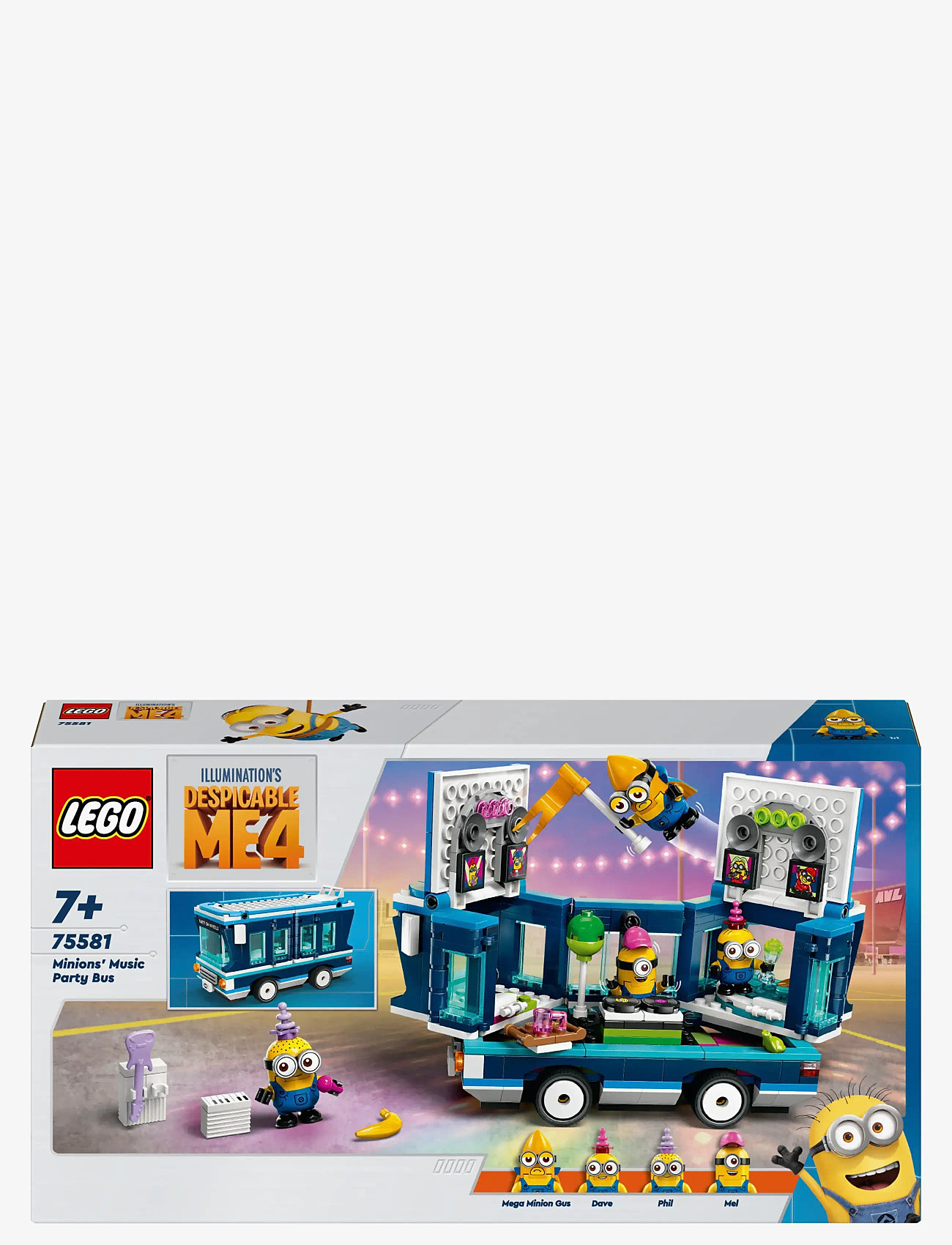 LEGO - Despicable Me 4 Minions’ Music Party Bus 75581 - kingitused alla 50€ - multi - 5