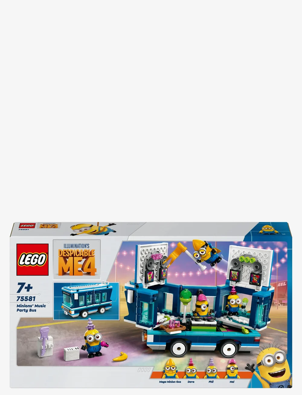 LEGO - Despicable Me 4 Minions’ Music Party Bus 75581 - lego minions - multi - 5