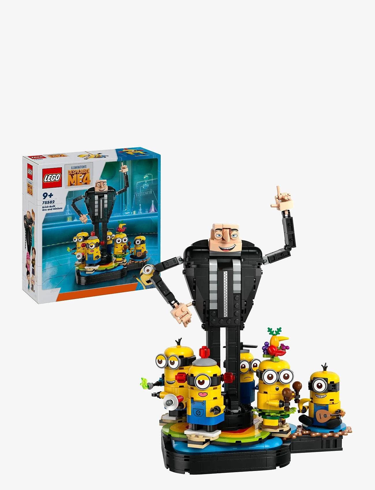 LEGO Despicable Me Brick-built Gru And Minions Set 75582 (LGO75582)  LEGO® Minions