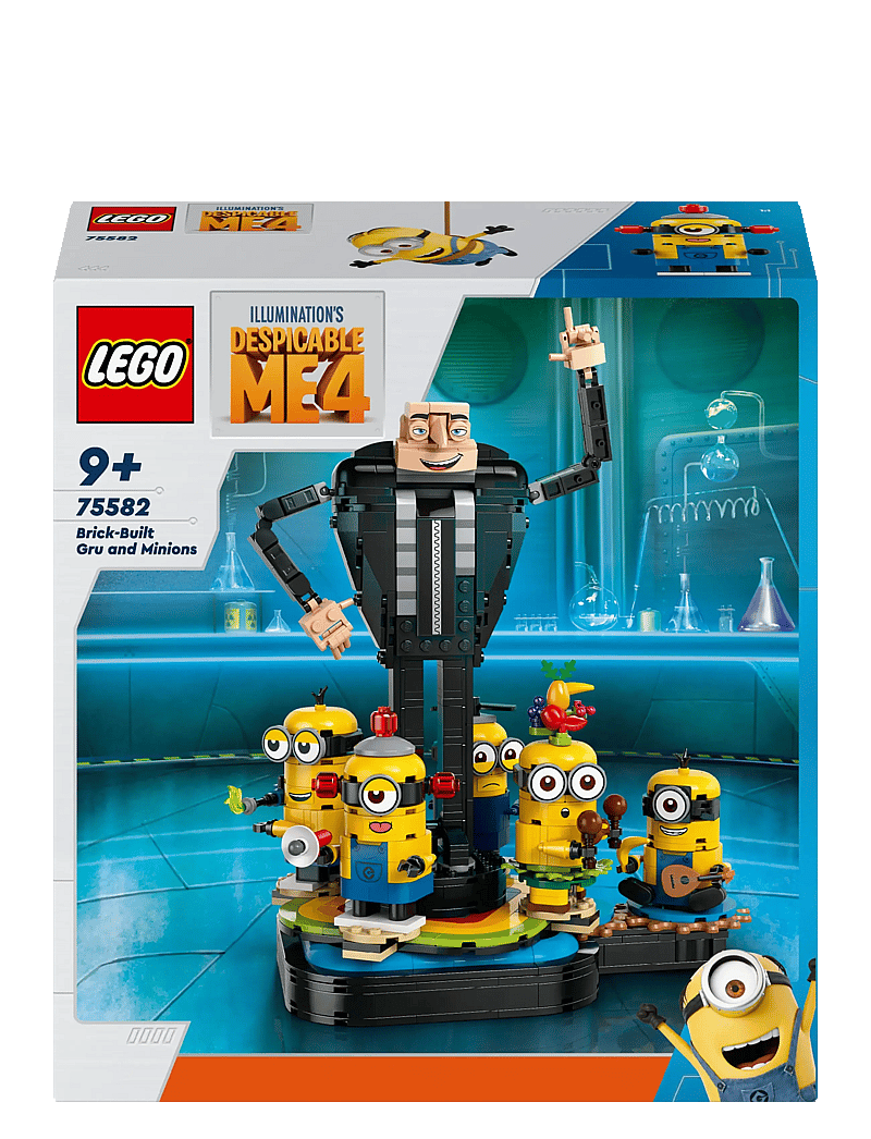 LEGO - Despicable Me 4 Brick-Built Gru and Minions Set 75582 - kingitused lastele - multi - 5