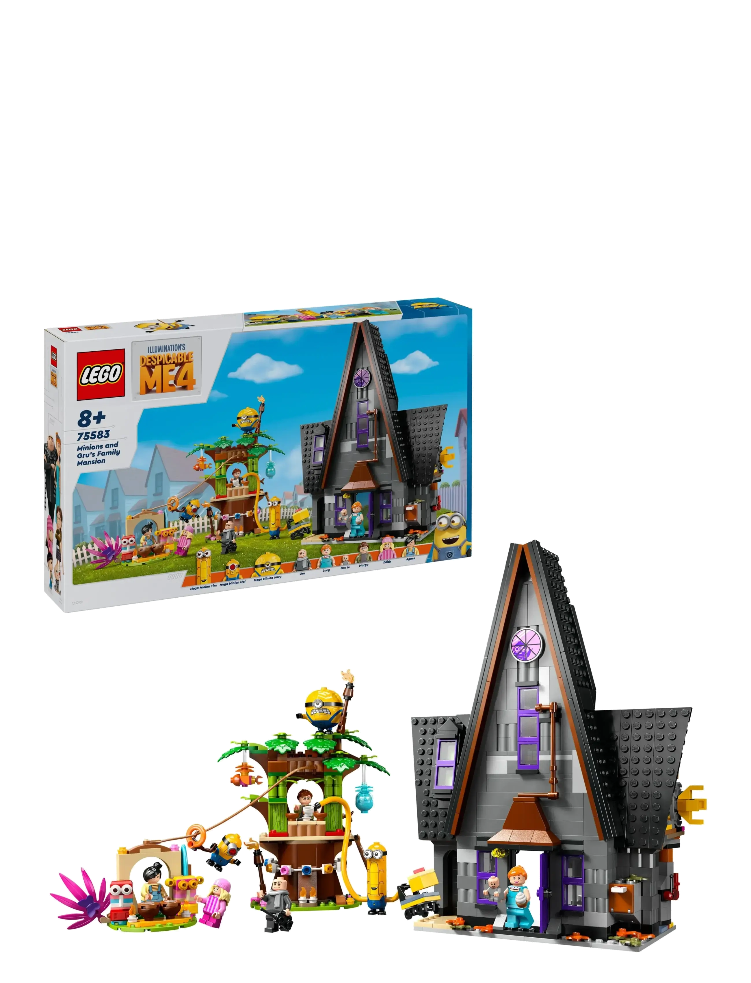 LEGO Despicable Me 4 Minions and Gru's Family Mansion 75583 - 4 for 3 - MULTI / multi