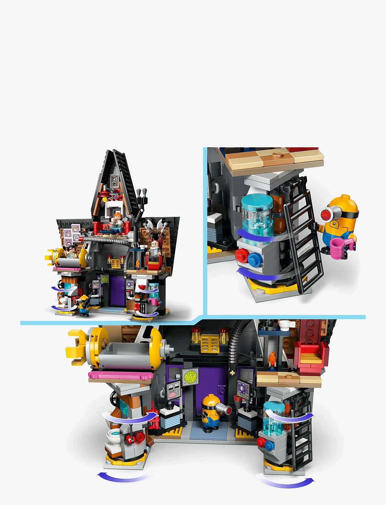 LEGO - Kätyrien ja Grun kotitalo 75583 - lego minions - multi - 4