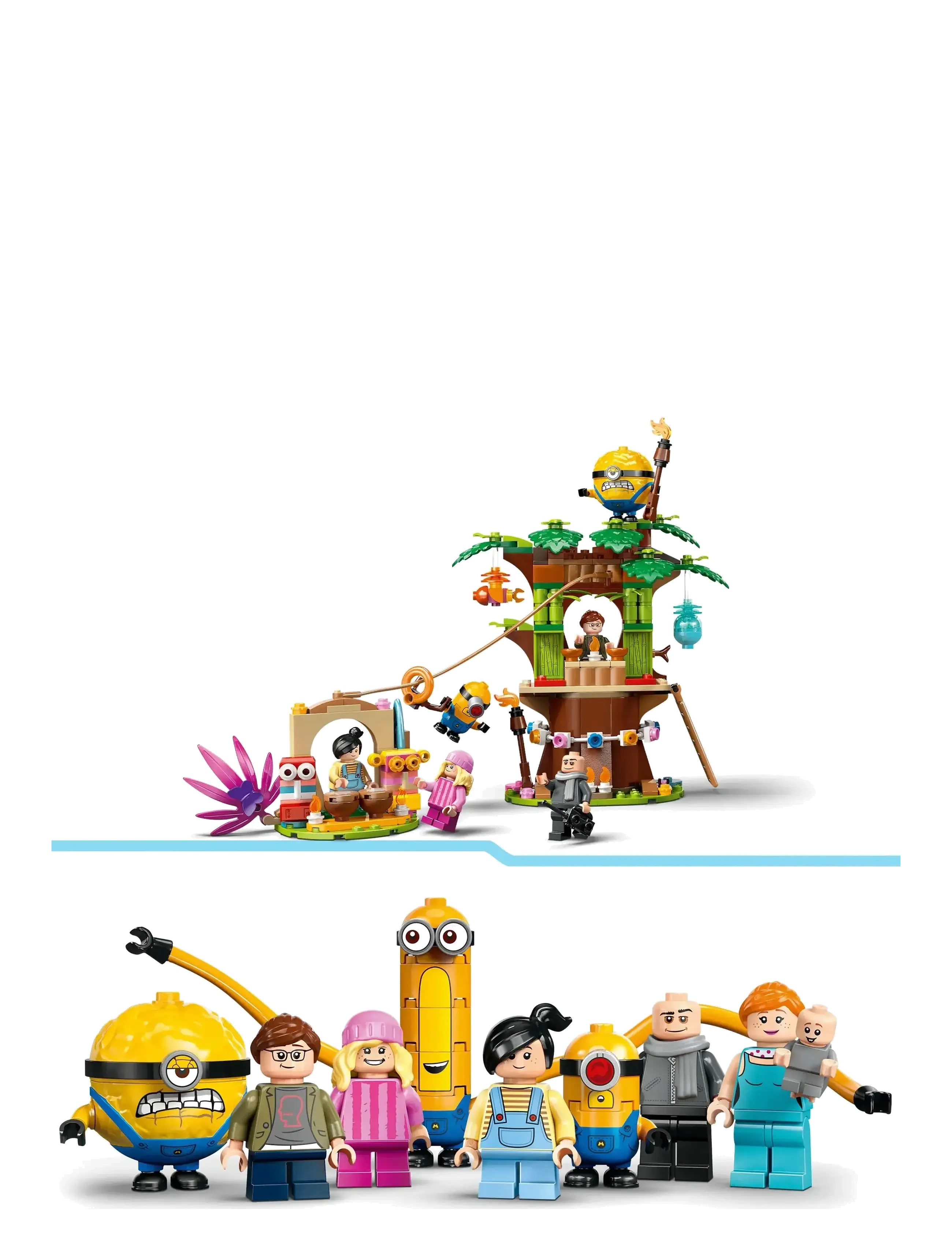 LEGO - Minions og Grus familiepalæ 75583 - lego minions - multi - 5