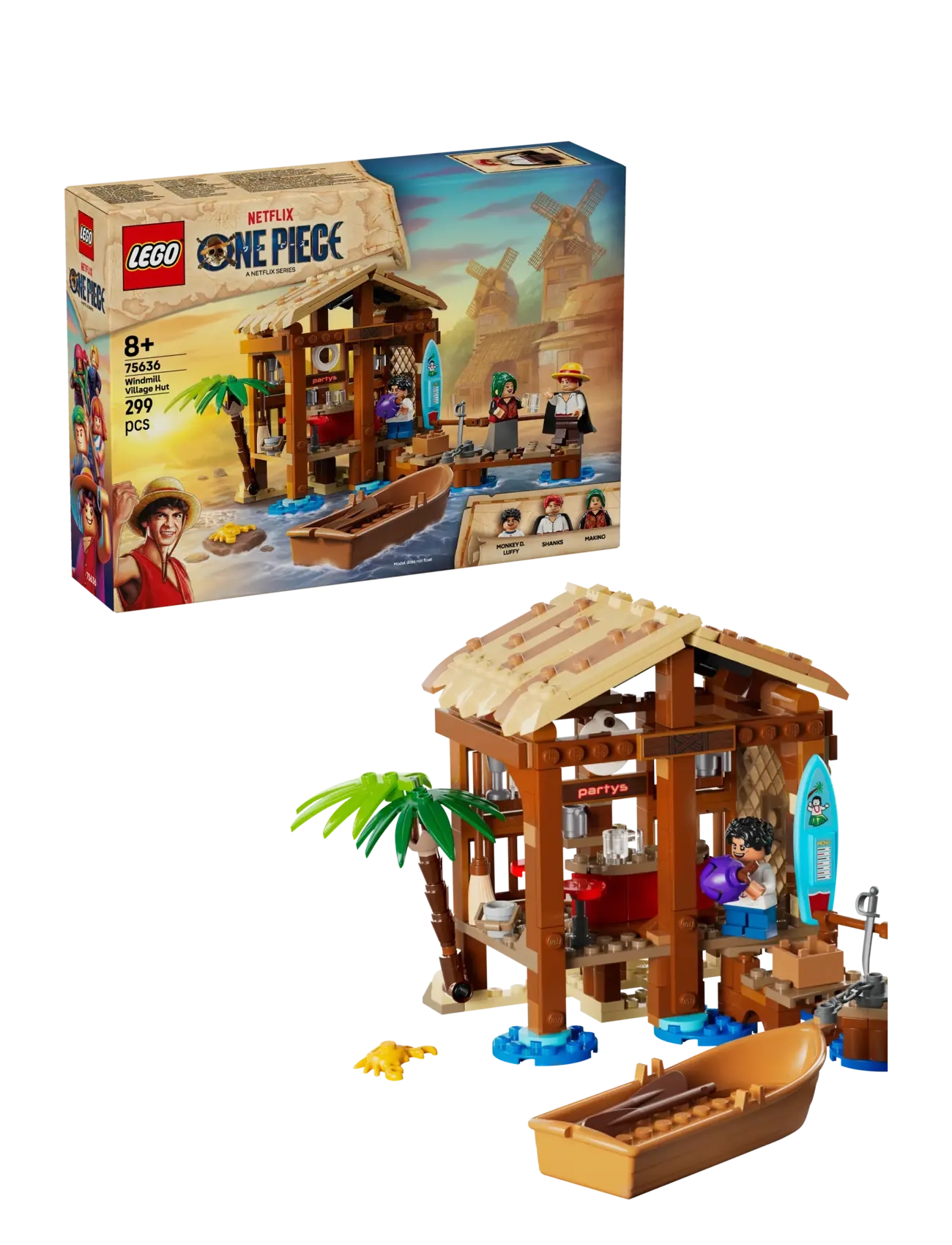 LEGO One Piece Windmill Village Hut Building Kit 75636 Patterned - One Size - Kinder
