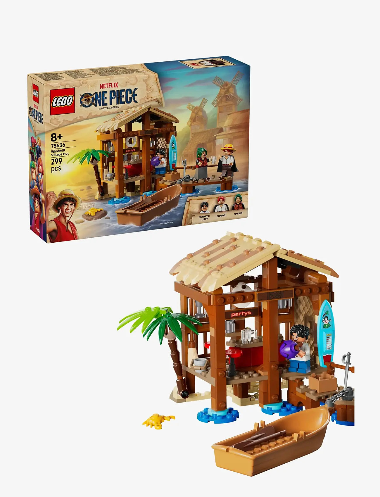 LEGO - ONE PIECE Windmill Village Hut Building Kit 75636 - lego super heroes - multi - 0