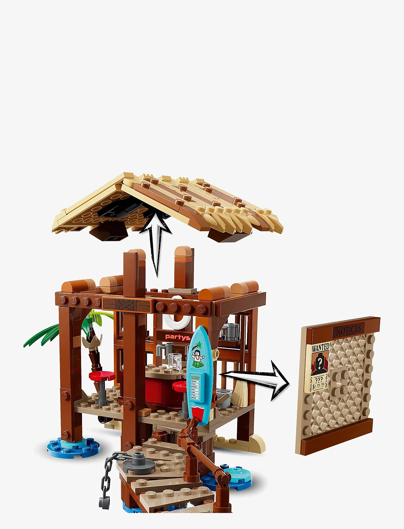 LEGO - ONE PIECE Windmill Village Hut Building Kit 75636 - lego super heroes - multi - 3