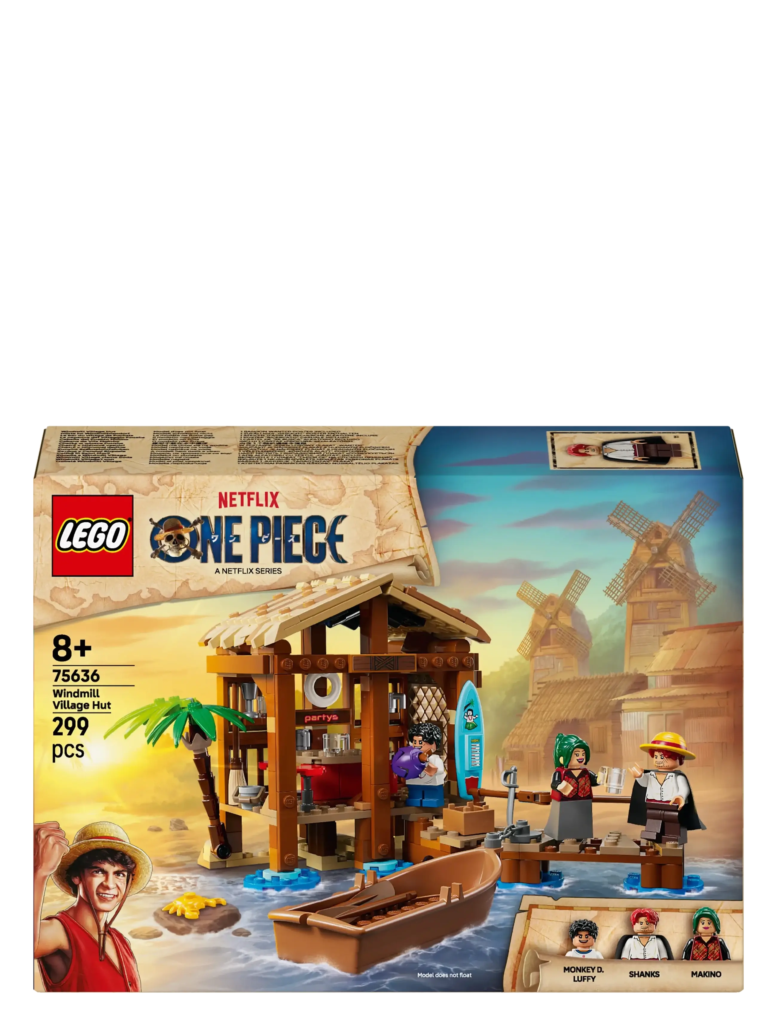 LEGO - ONE PIECE Windmill Village Hut Building Kit 75636 - birthday gifts - multi - 5