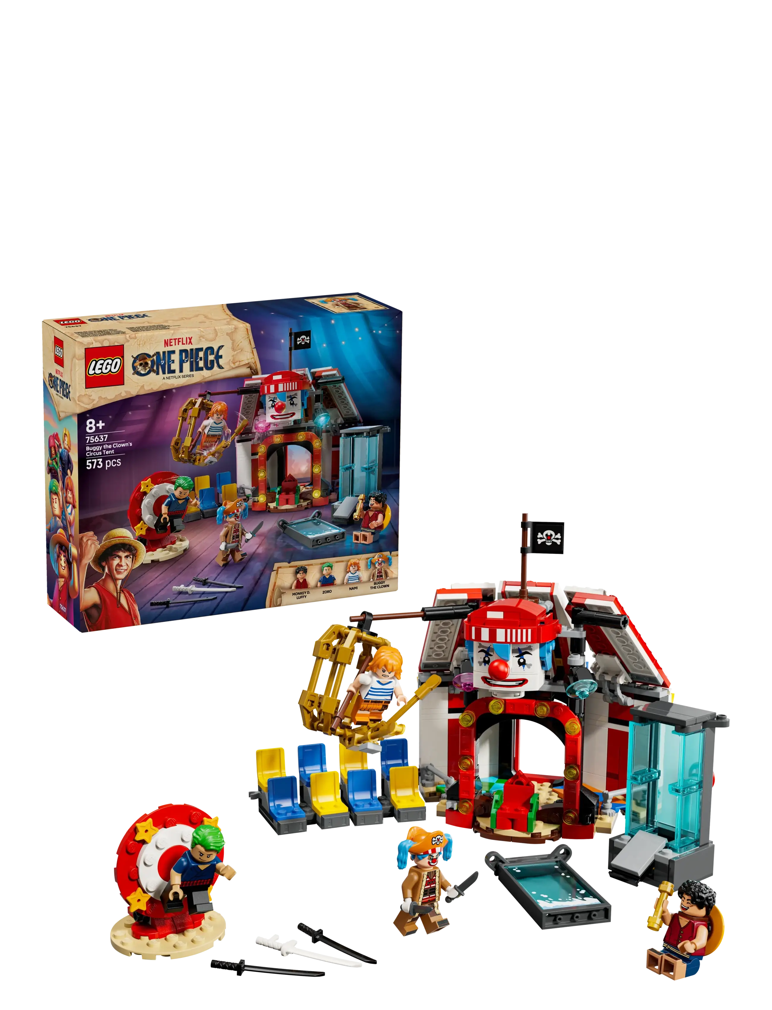 LEGO ONE PIECE Buggy the Clown’s Circus Tent Model Building Kit 75637 - Last chance - MULTI / multi