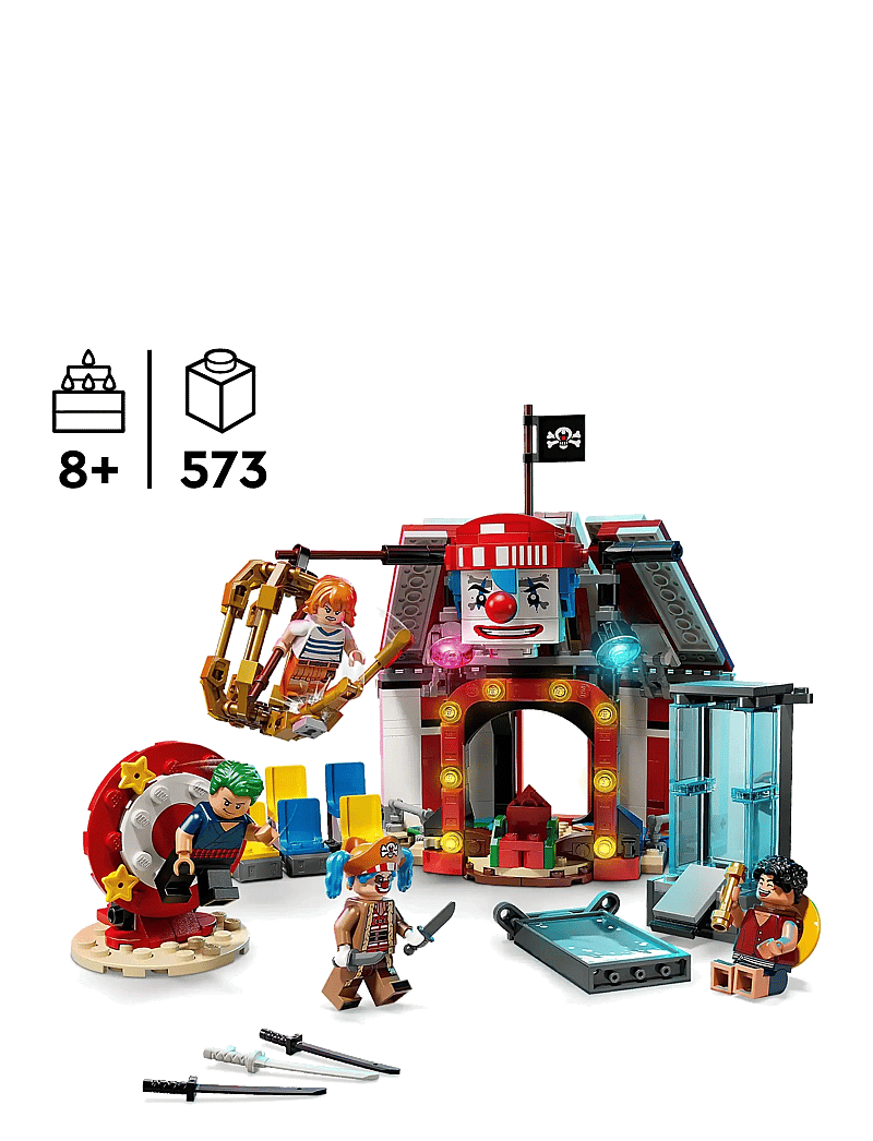 LEGO - ONE PIECE Buggy the Clown’s Circus Tent Model Building Kit 75637 - lego super heroes - multi - 1
