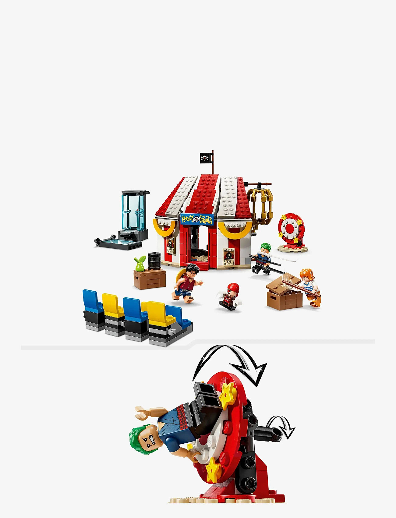 LEGO - ONE PIECE Buggy the Clown’s Circus Tent Model Building Kit 75637 - lego super heroes - multi - 3