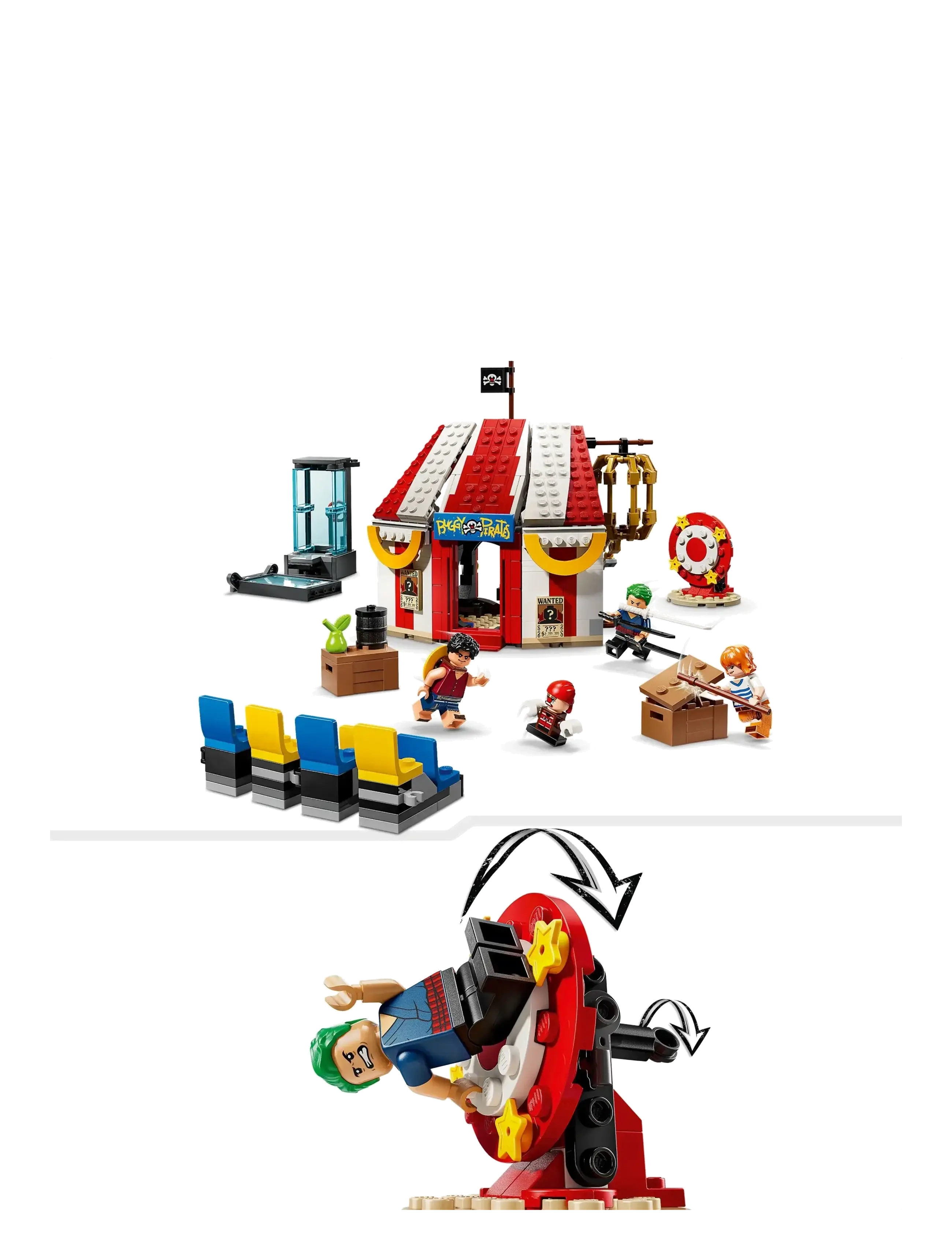 LEGO - ONE PIECE Buggy the Clown’s Circus Tent Model Building Kit 75637 - verjaardagscadeaus - multi - 3