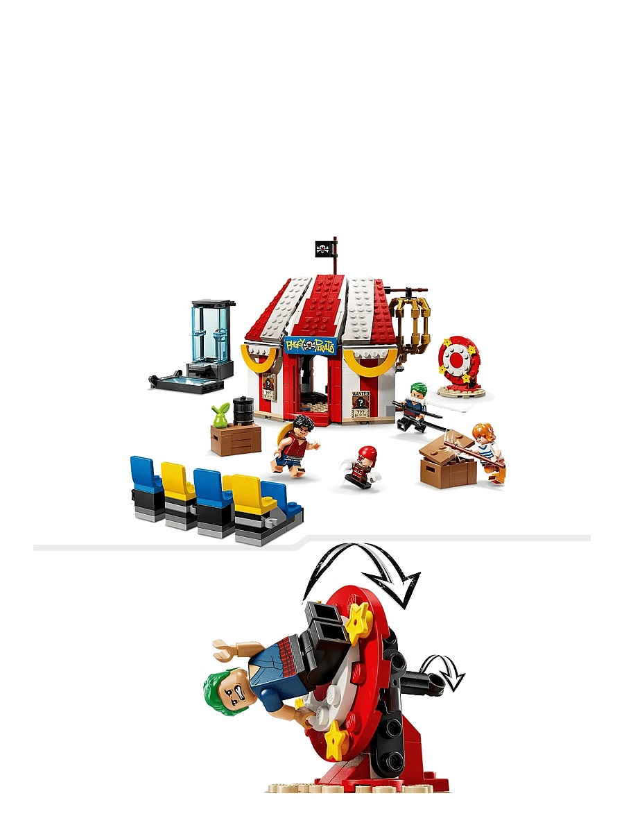 LEGO - ONE PIECE Buggy the Clown’s Circus Tent Model Building Kit 75637 - verjaardagscadeaus - multi - 3