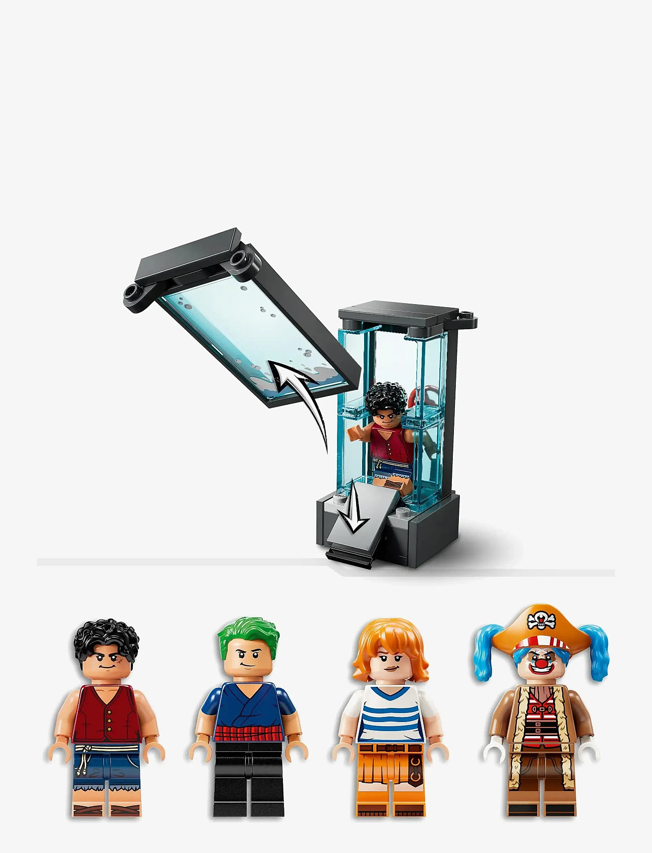 LEGO - ONE PIECE Buggy the Clown’s Circus Tent Model Building Kit 75637 - lego super heroes - multi - 4