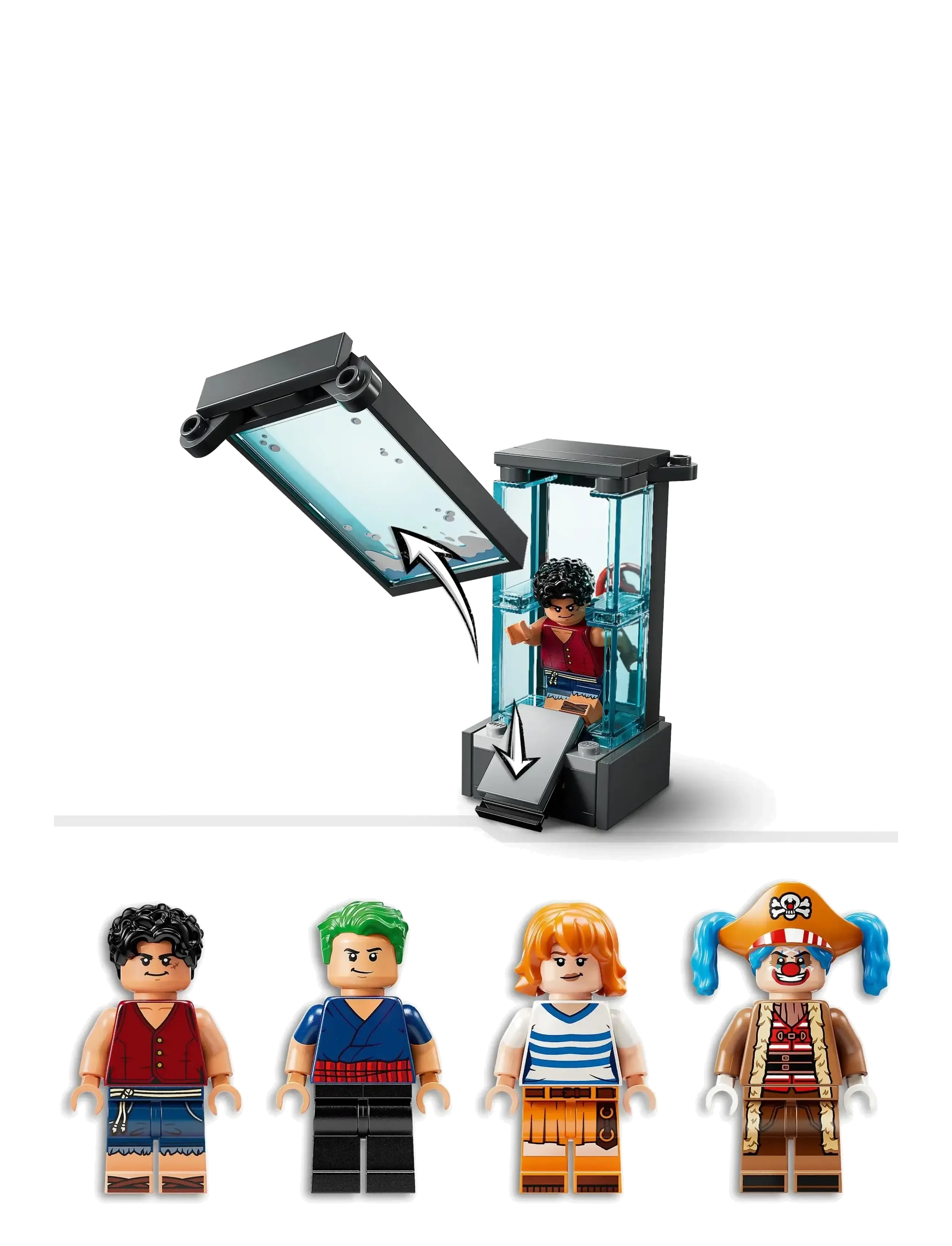 LEGO - ONE PIECE Buggy the Clown’s Circus Tent Model Building Kit 75637 - verjaardagscadeaus - multi - 4