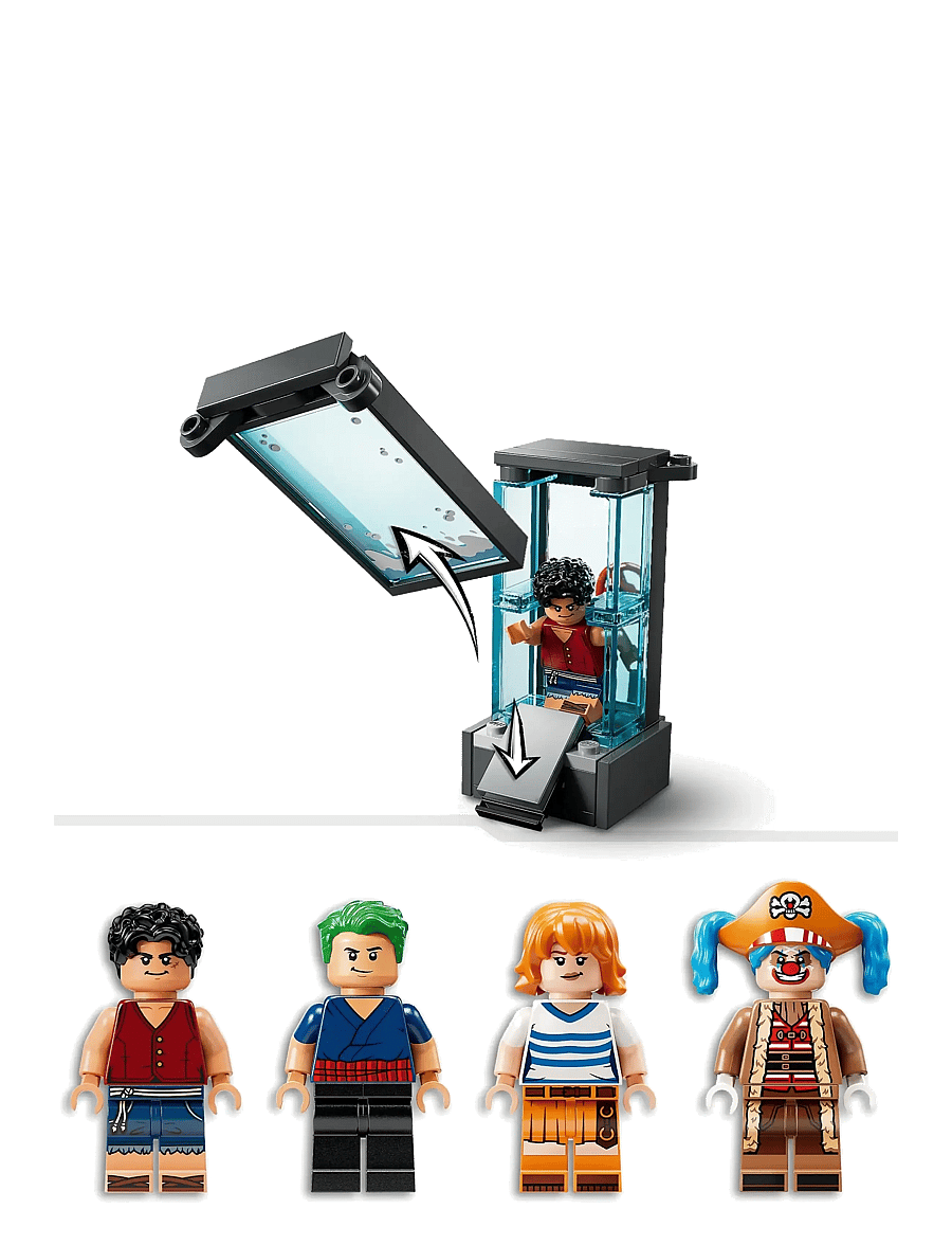 LEGO - ONE PIECE Buggy the Clown’s Circus Tent Model Building Kit 75637 - verjaardagscadeaus - multi - 4